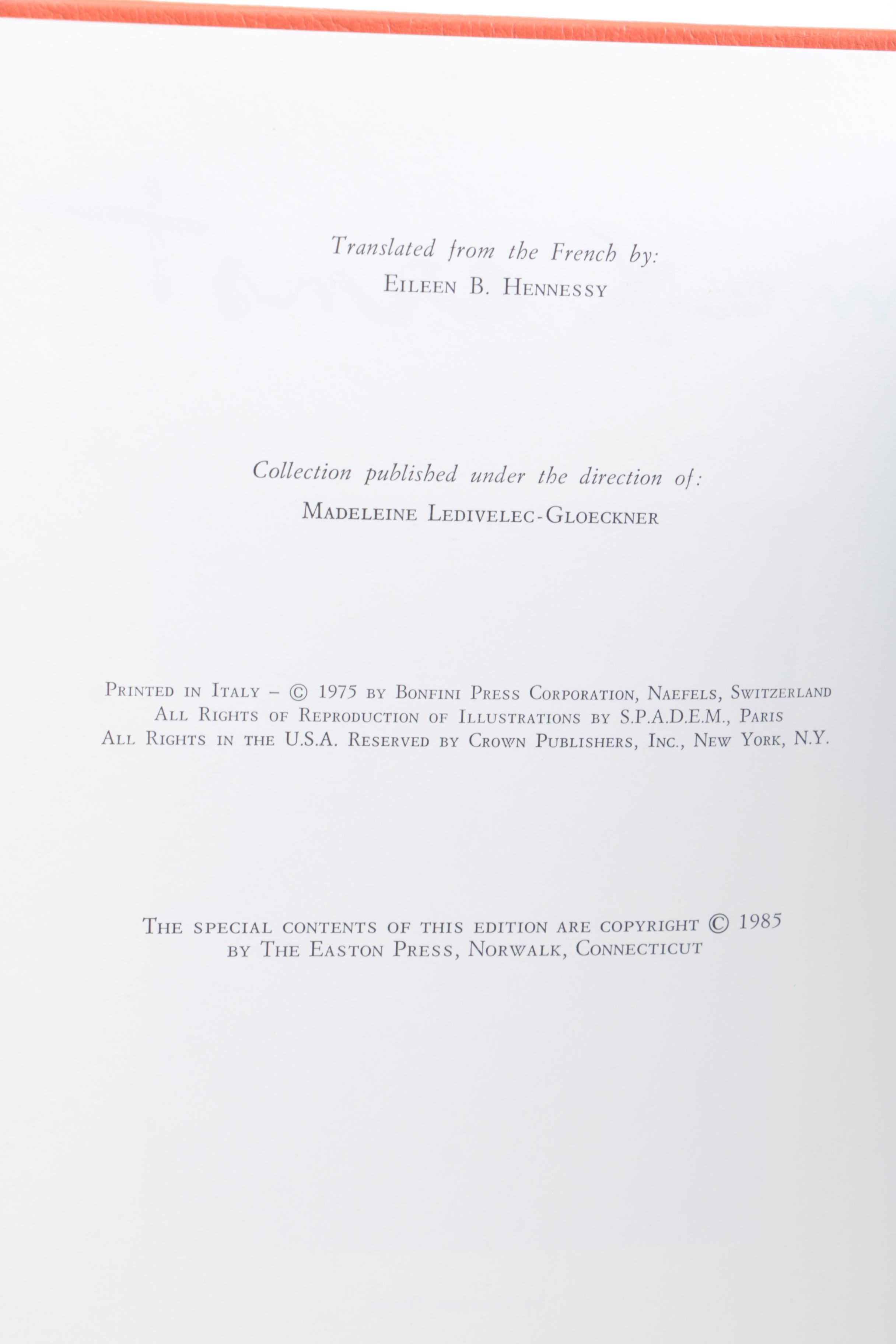 Easton Press Collector Edition "Great Art and Artists" Books