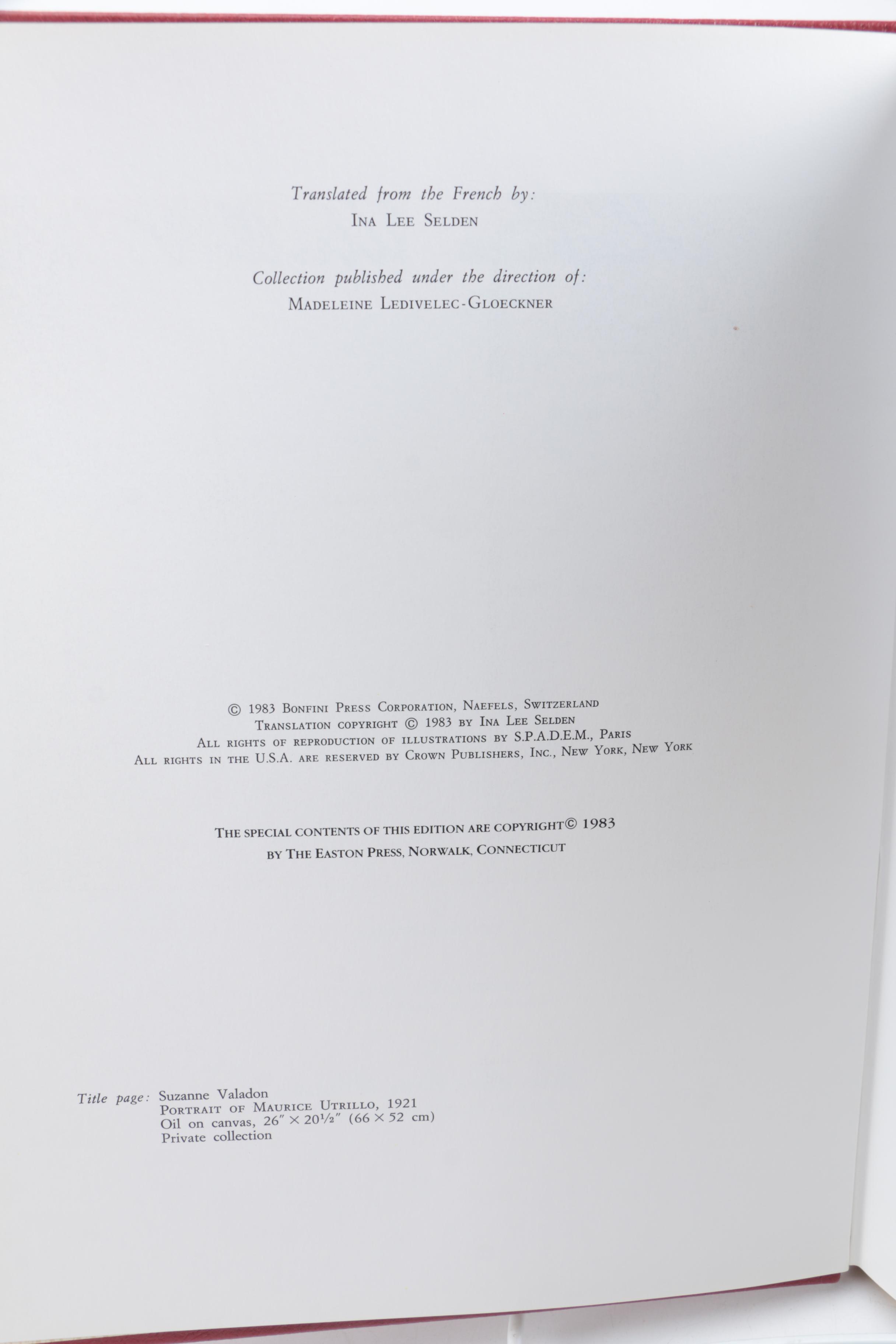 Easton Press Collector Edition "Great Art and Artists" Books