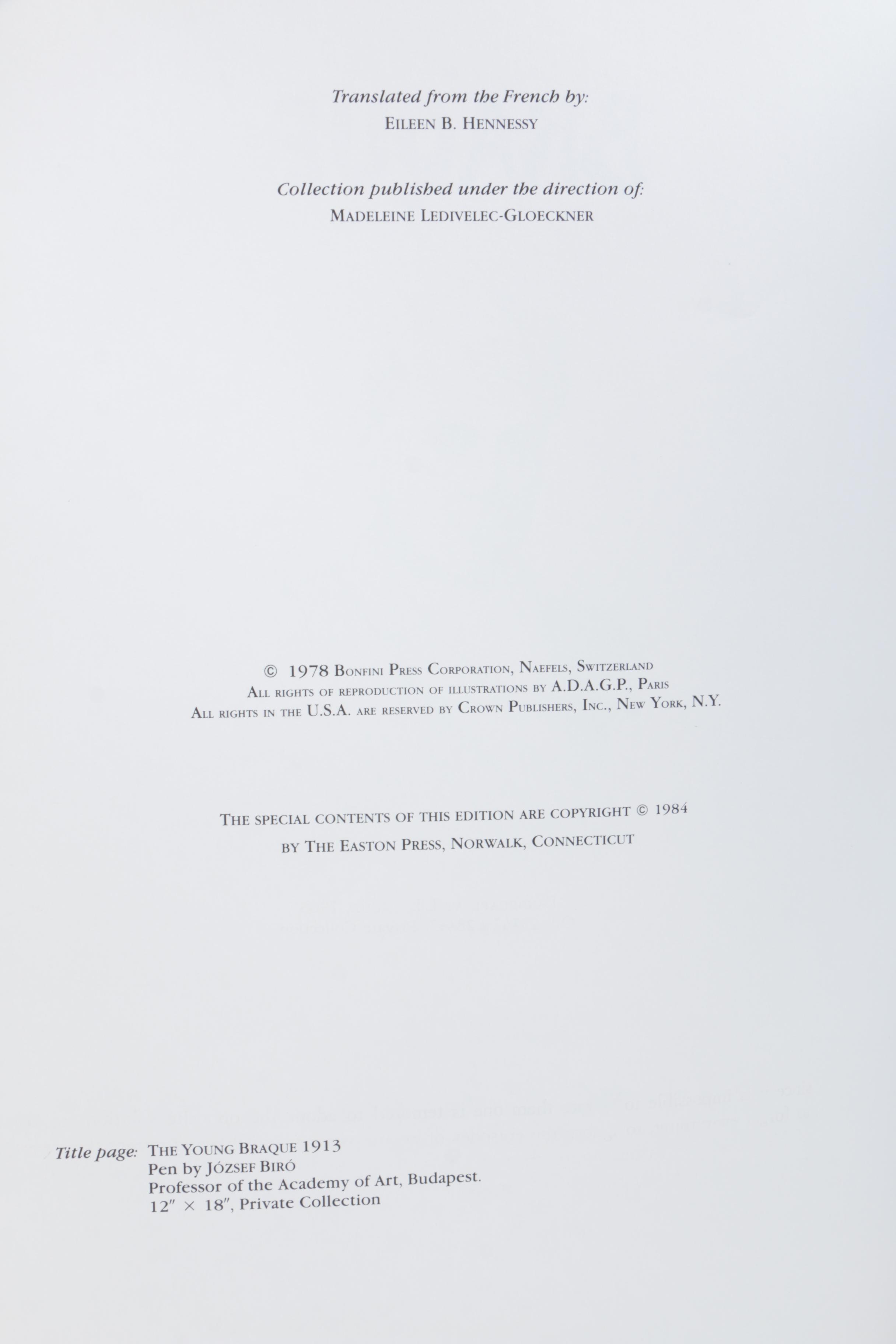 Easton Press Collector Edition "Great Art and Artists" Books