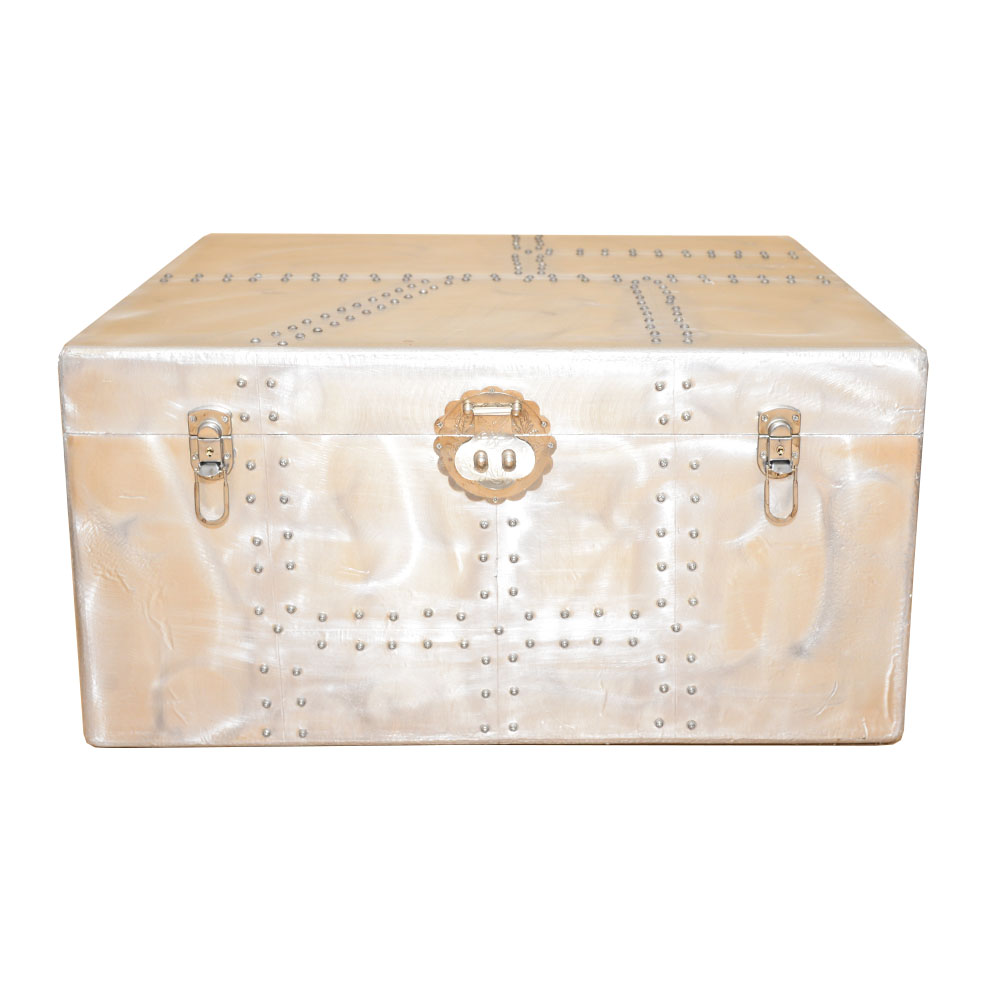 Contemporary Metal Trunk