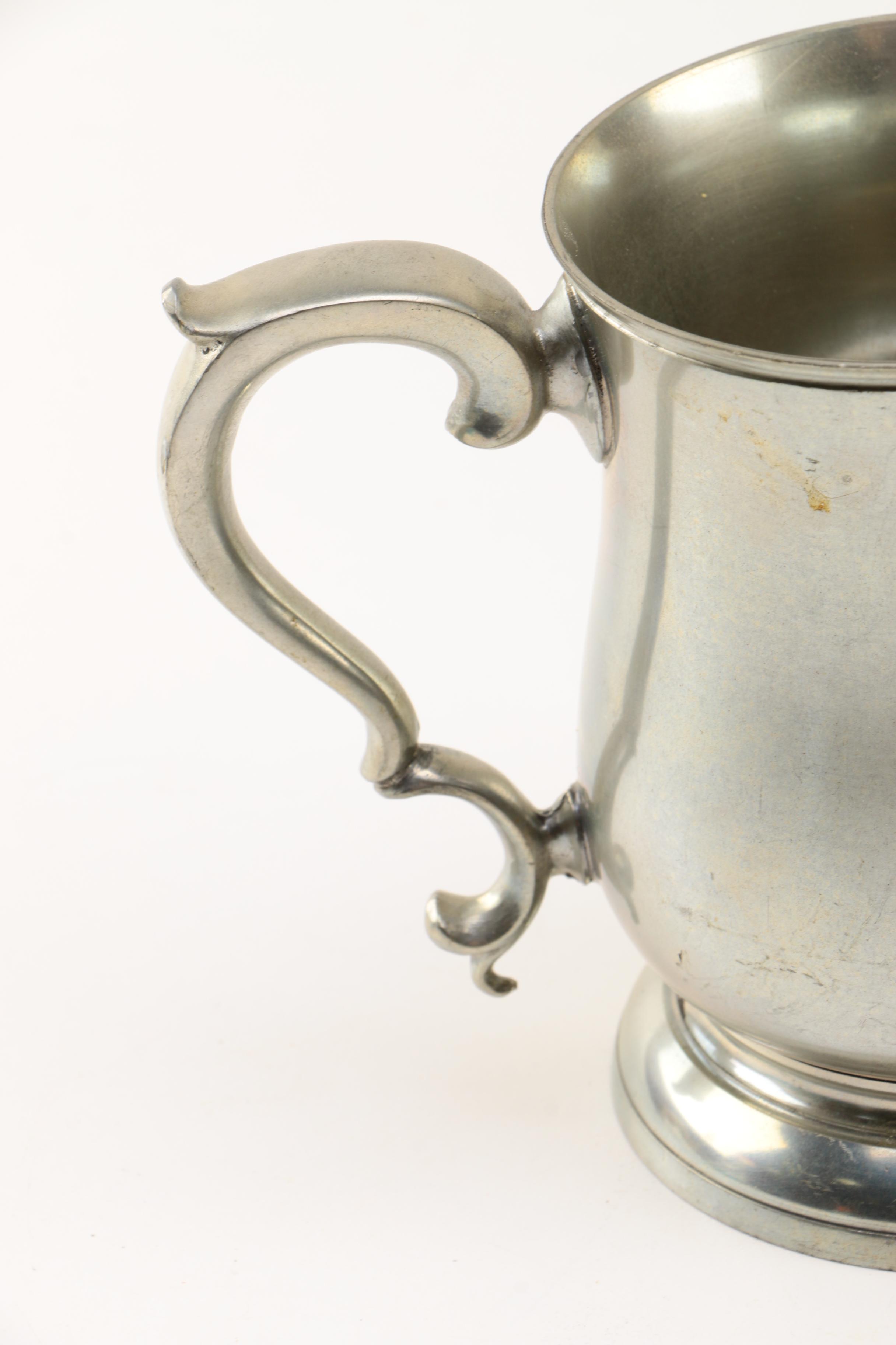 Stieff Williamsburg Restoration Pewter Tankard