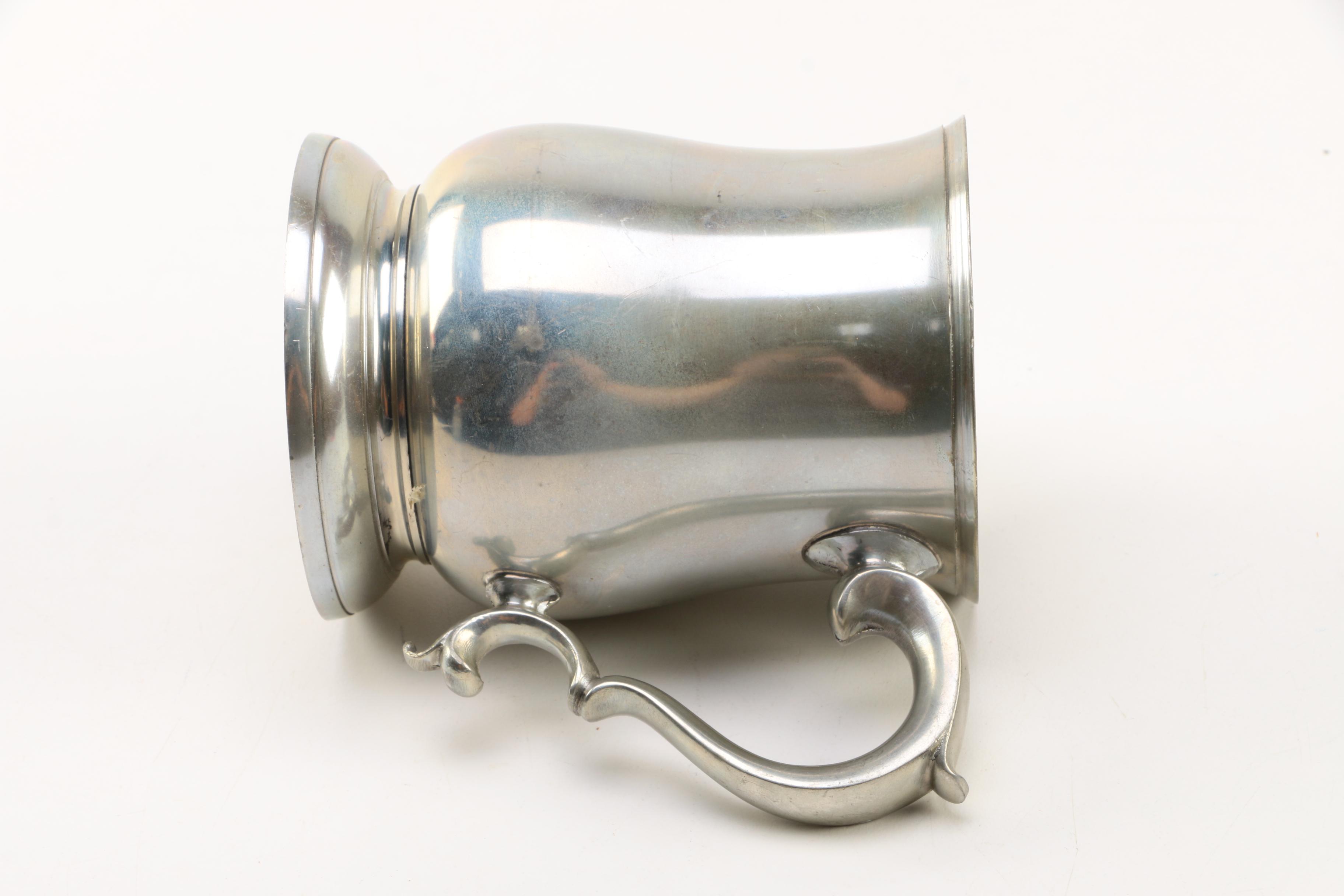 Stieff Williamsburg Restoration Pewter Tankard