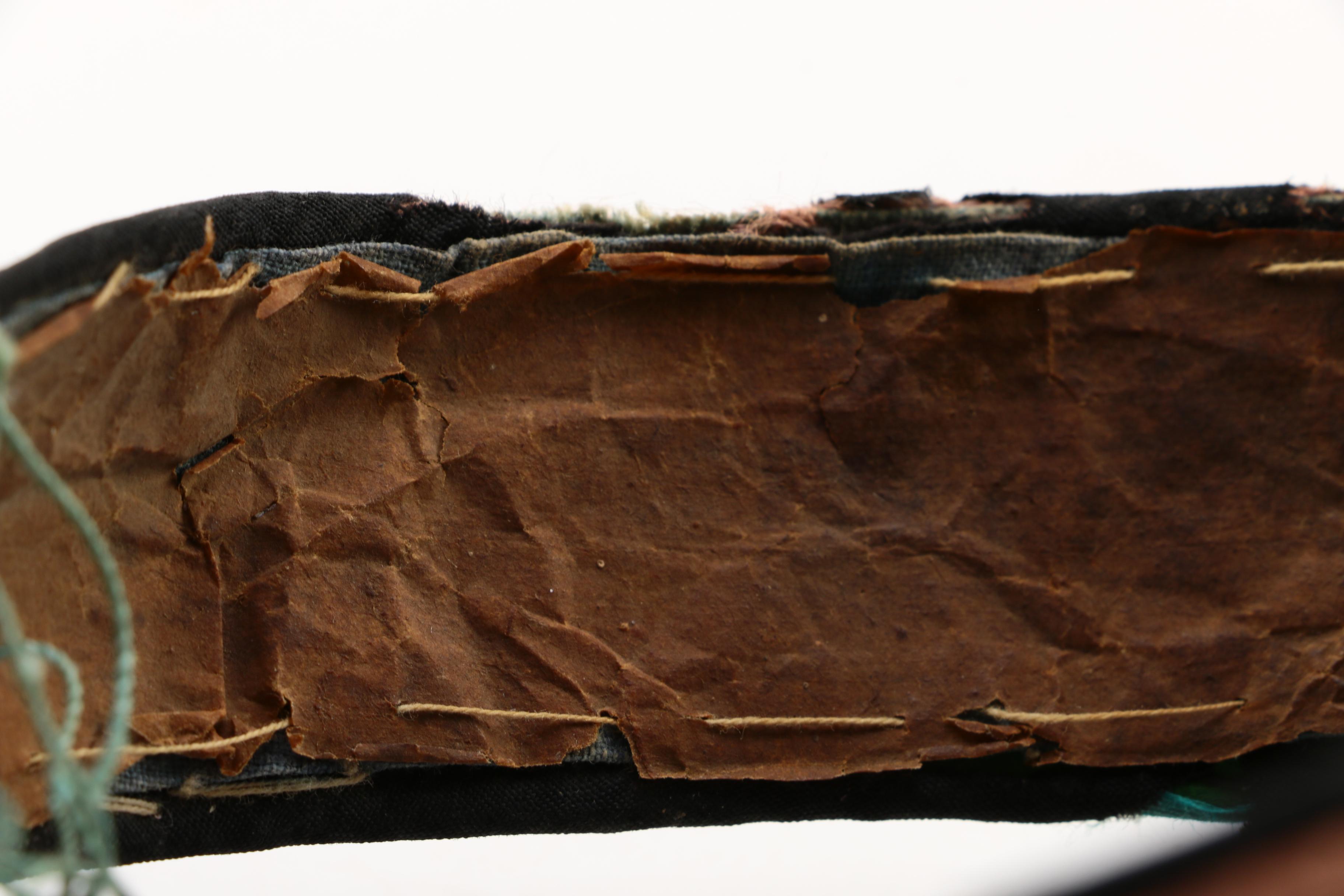 Children's Vintage Chinese Double Faced Hats with Stands