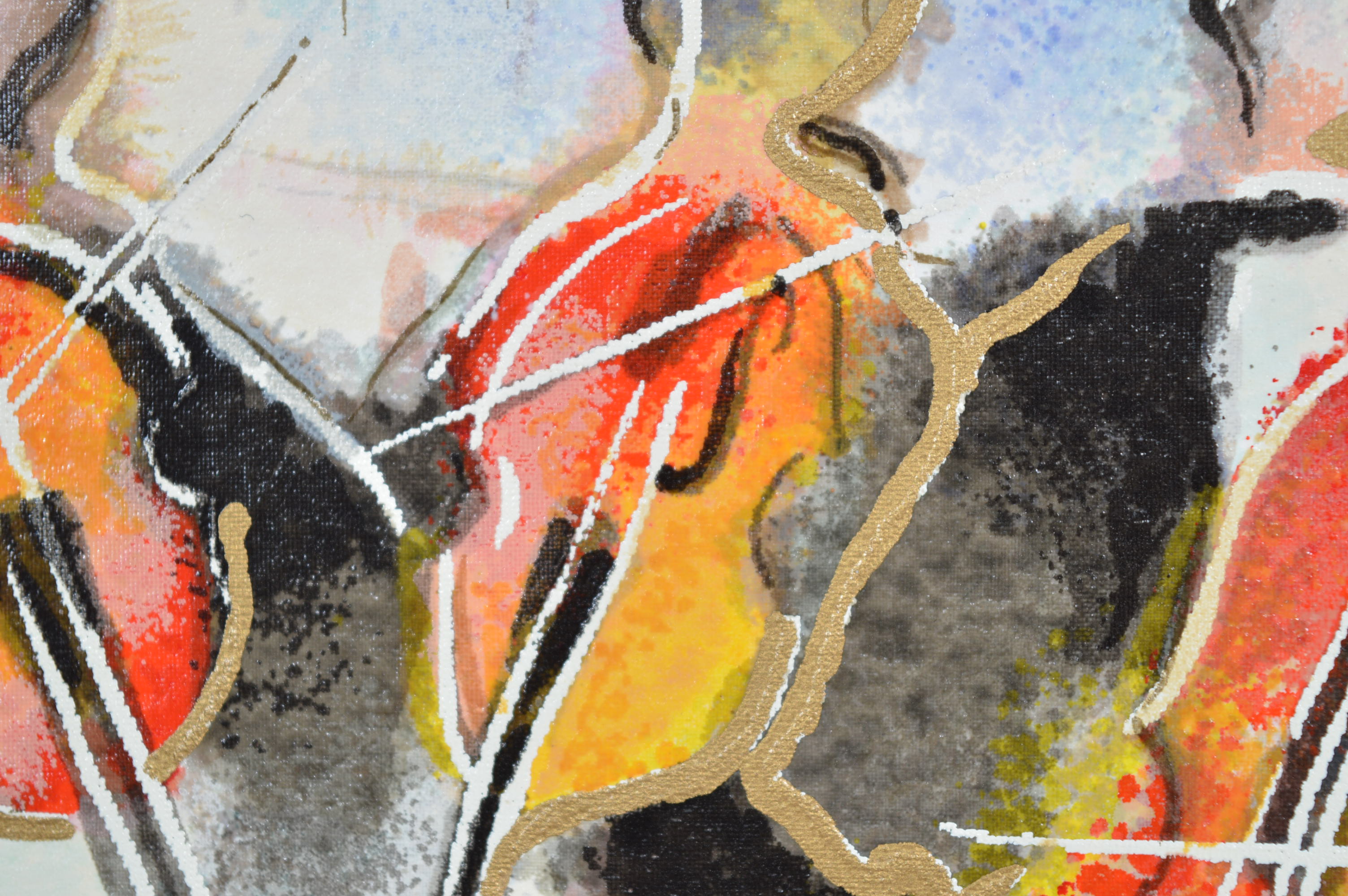 Signed and Numbered Serigraph Print "Summer Sonata" After Michael Rozenvain