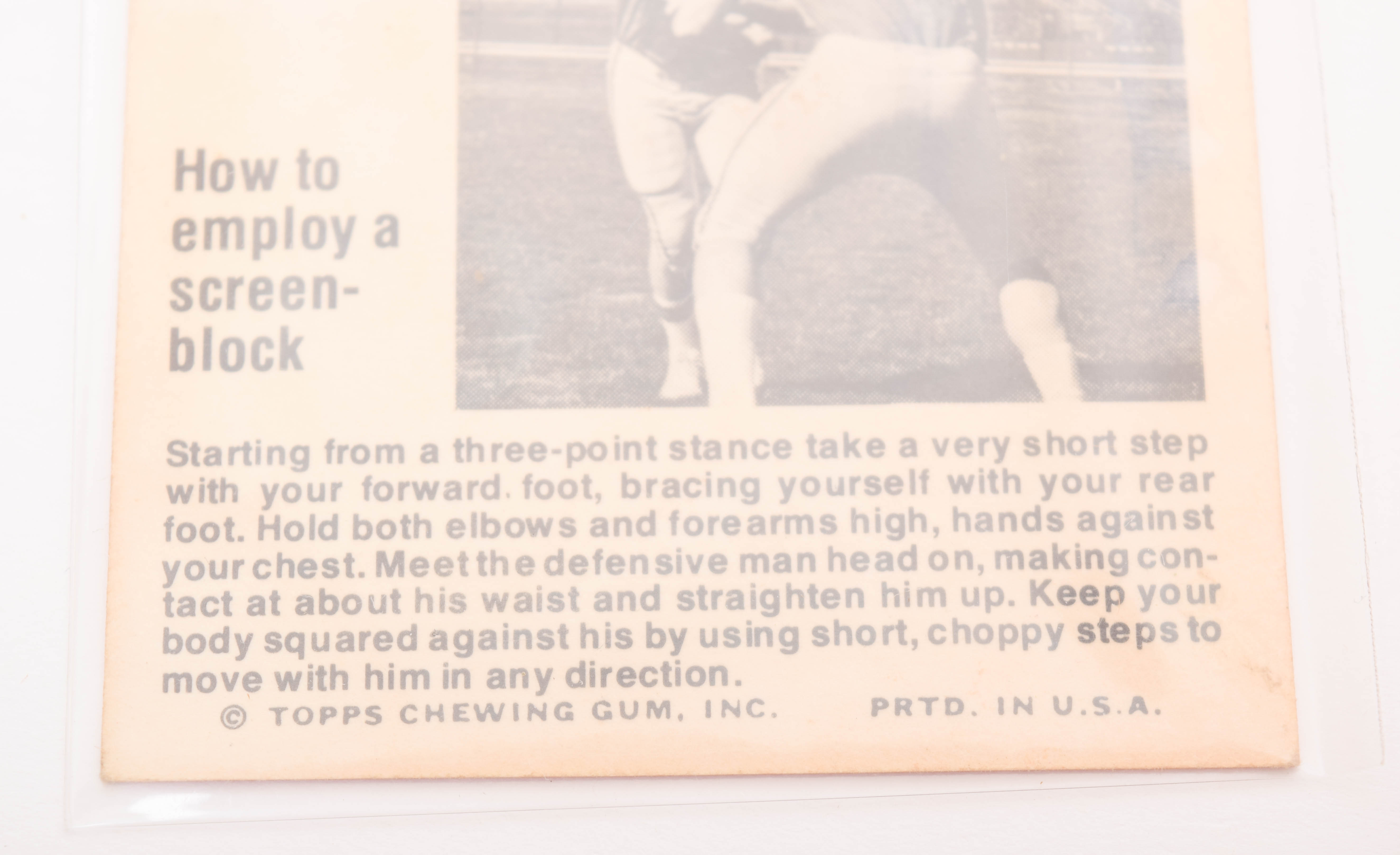 Collection of 1970s Topps Football Trading Cards