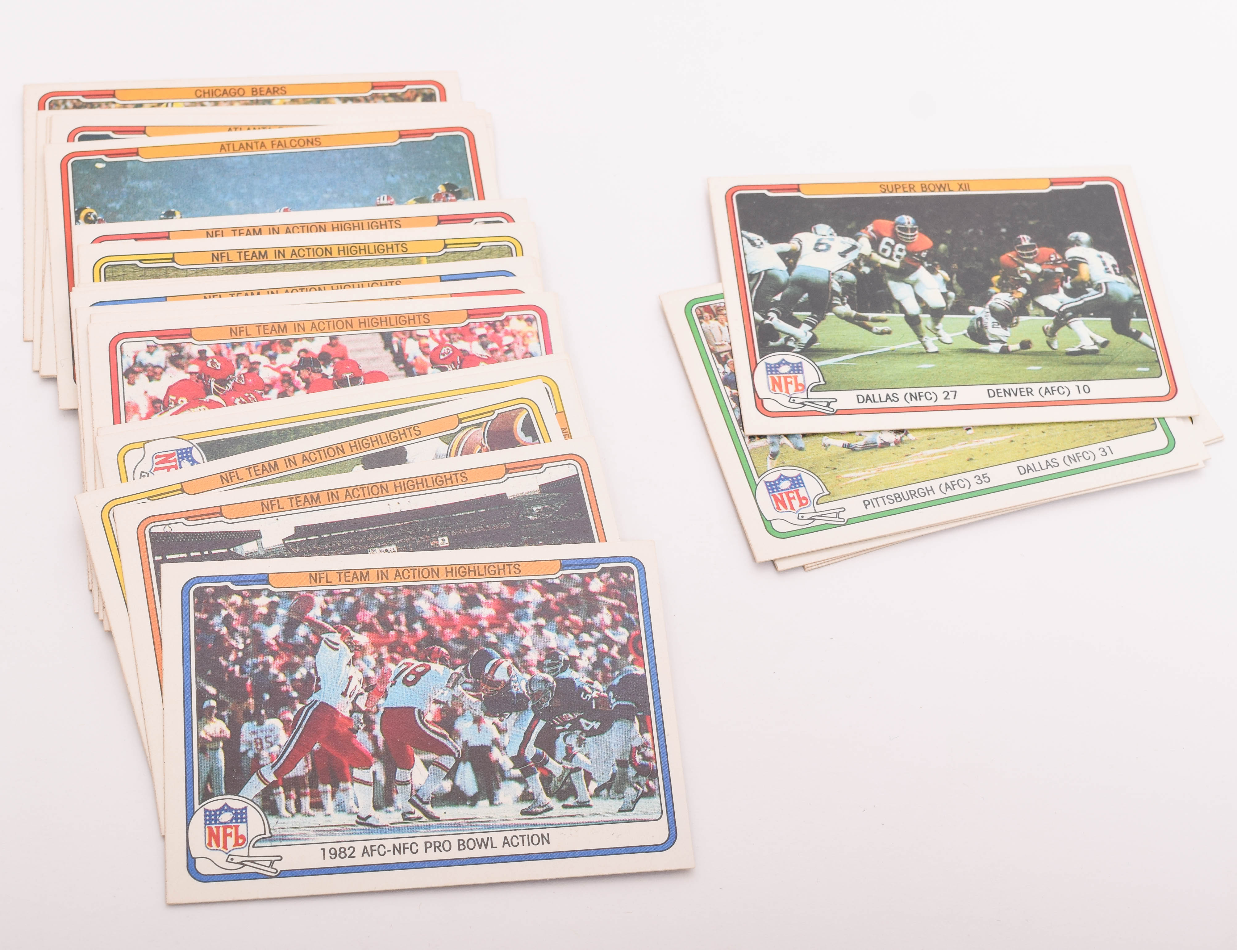 1982 Fleer Football Cards