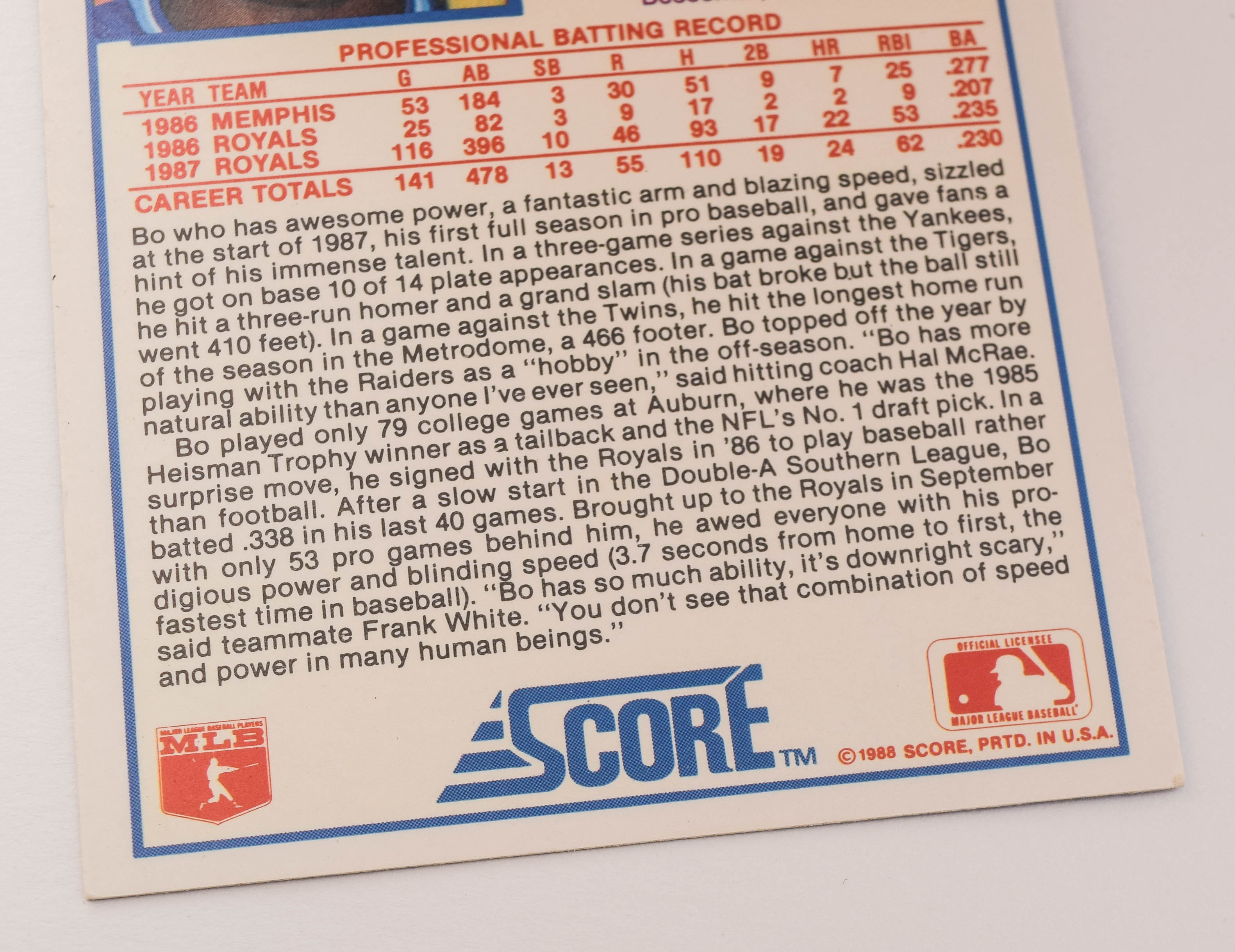 Collection of 1980s & 1990s Score Baseball Trading Cards