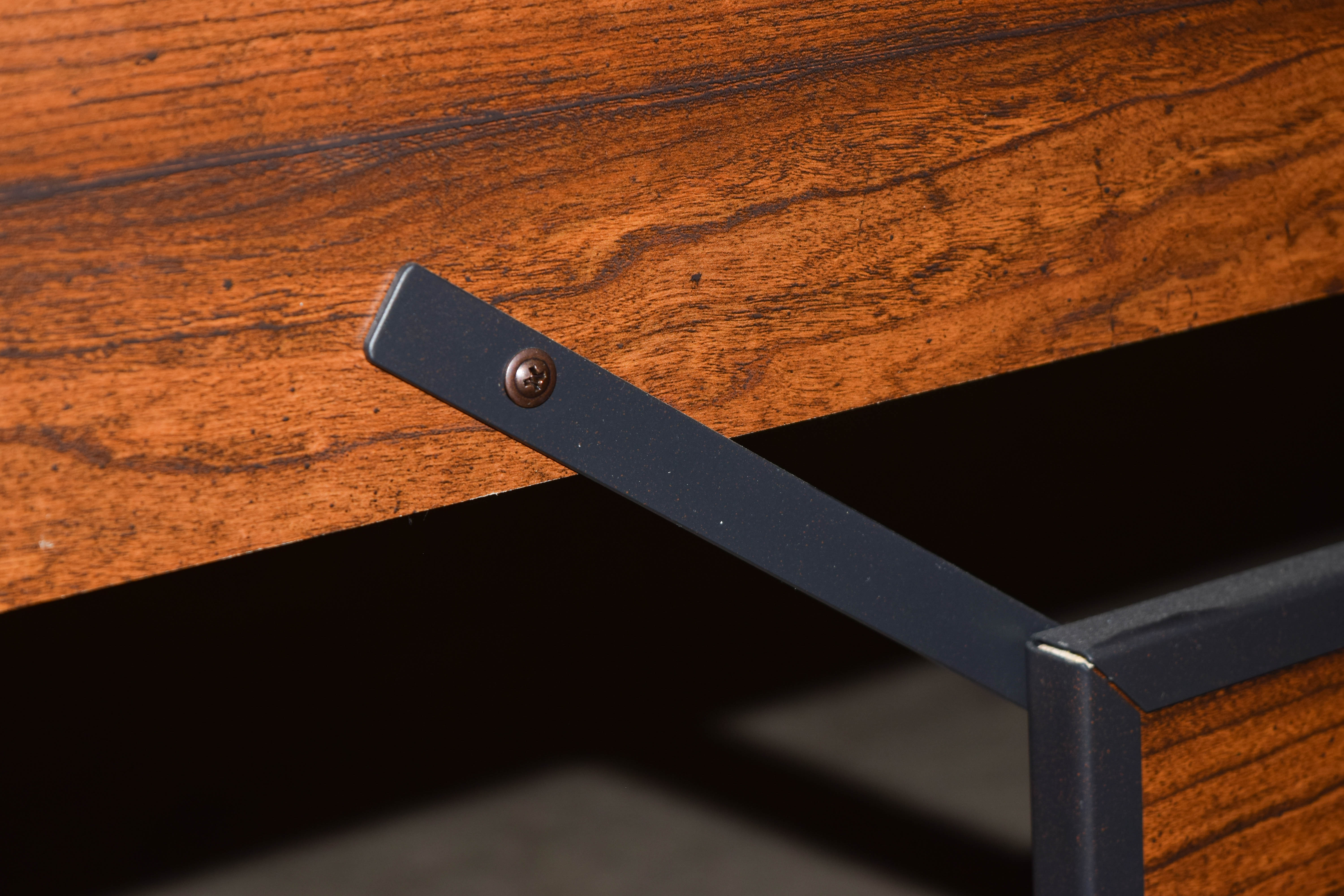 Contemporary Mission Style Computer Desk