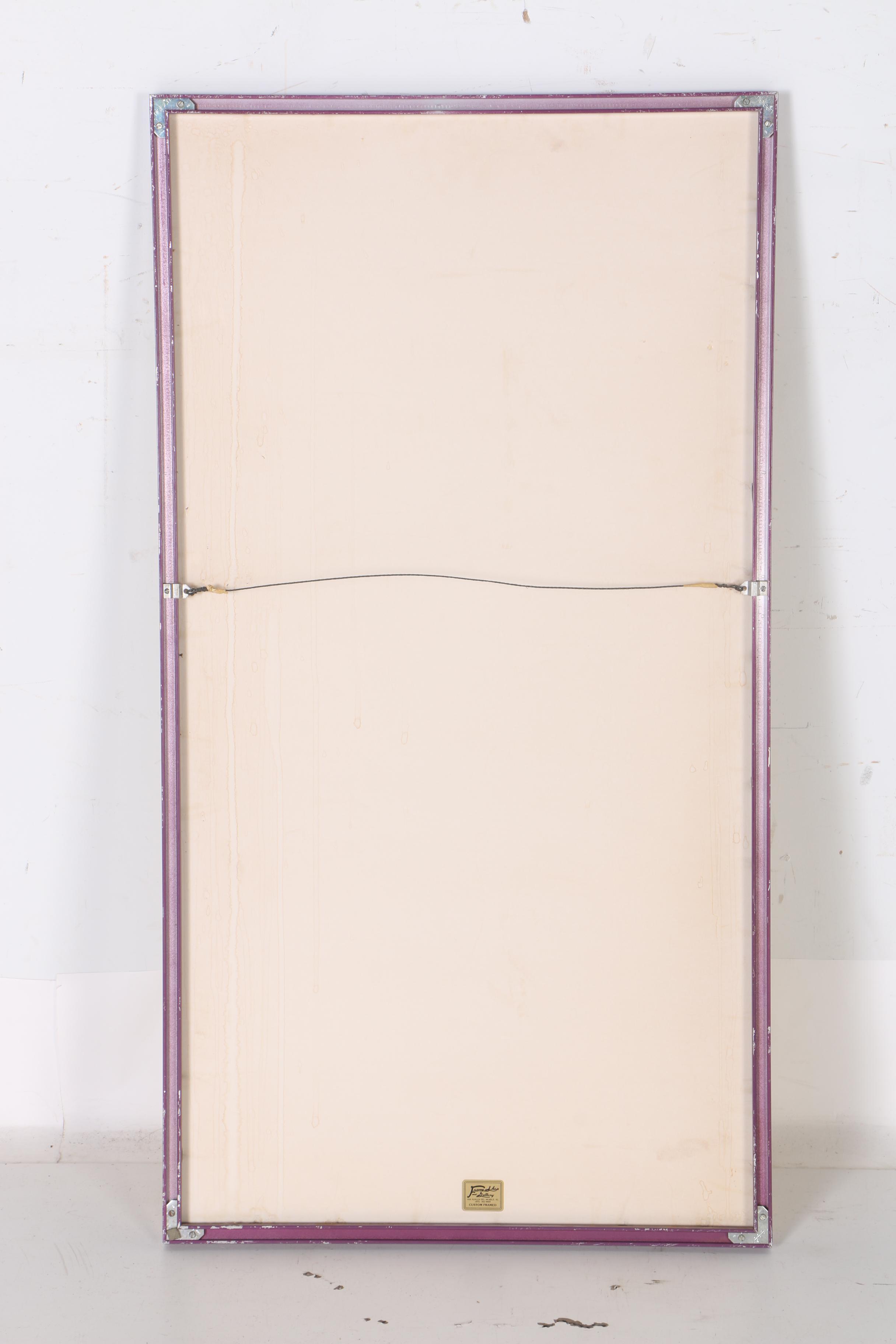 C.L. Cunningham Signed Serigraph on Paper "The Original Mardi Gras Mobile"