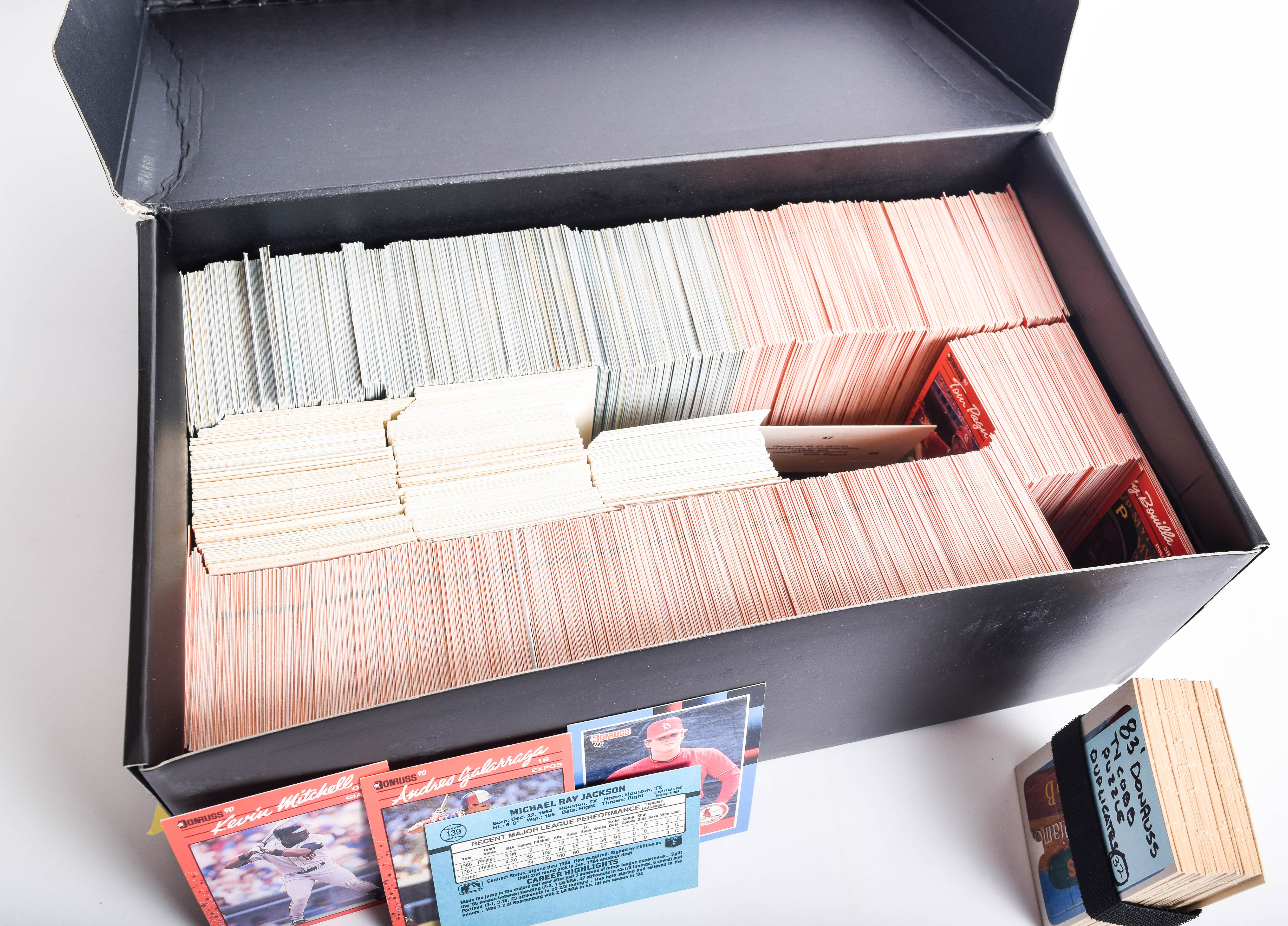 1987 & 1989 Donruss Baseball Cards