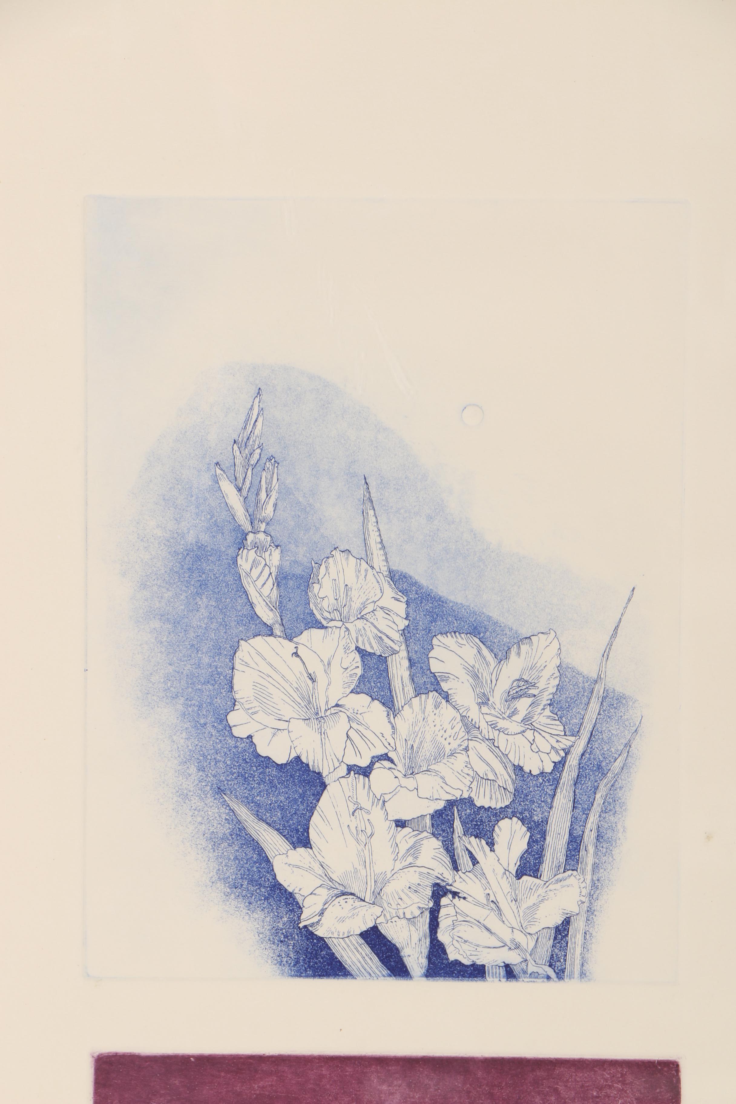 Tony Canger Limited Edition Etchings with Aquatint