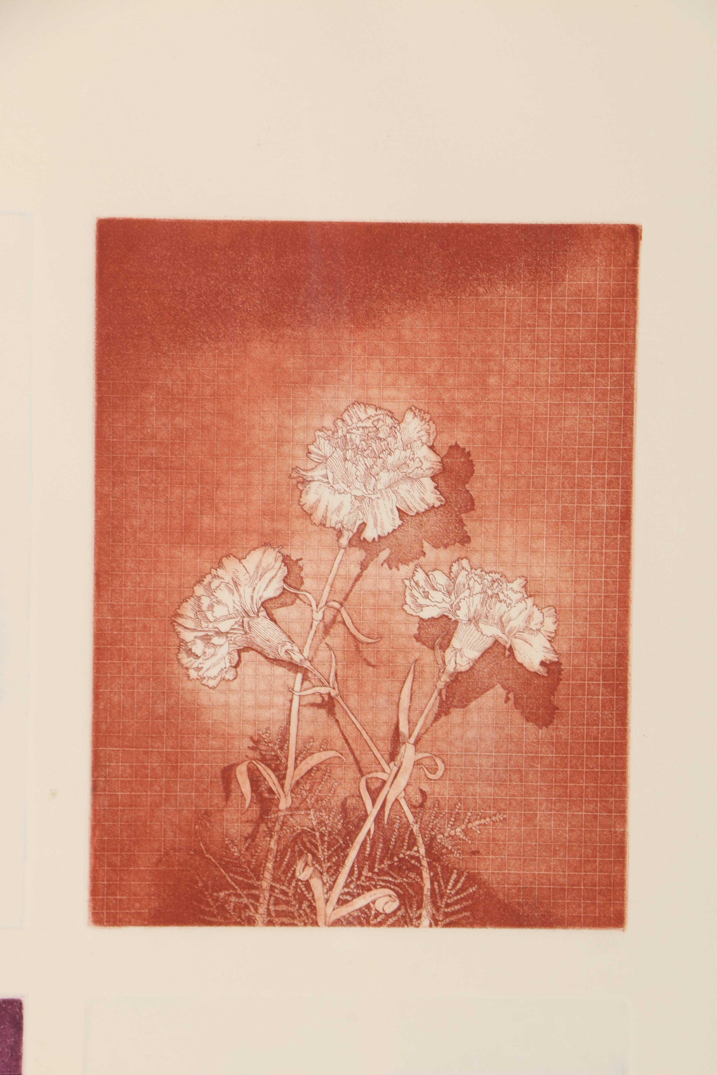 Tony Canger Limited Edition Etchings with Aquatint