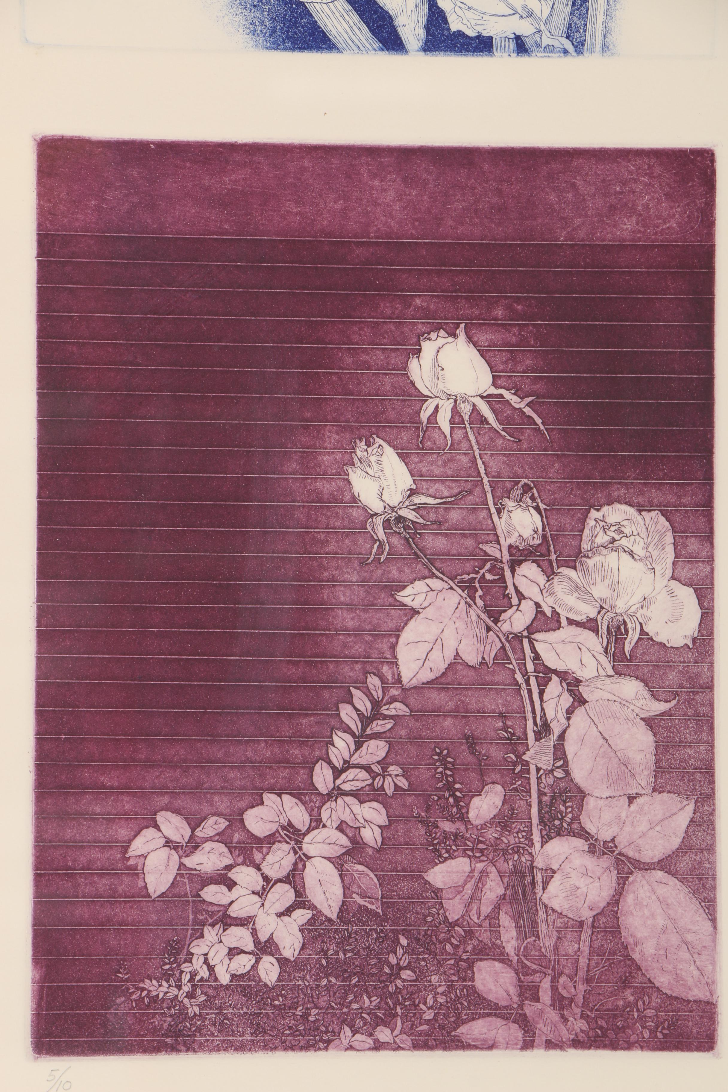 Tony Canger Limited Edition Etchings with Aquatint