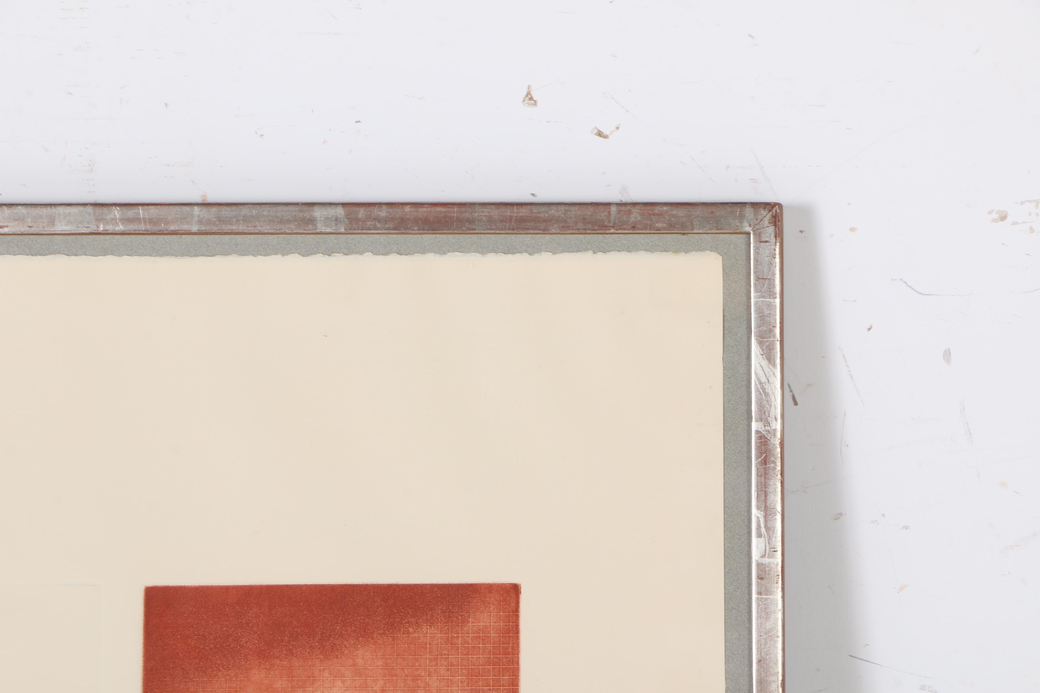 Tony Canger Limited Edition Etchings with Aquatint