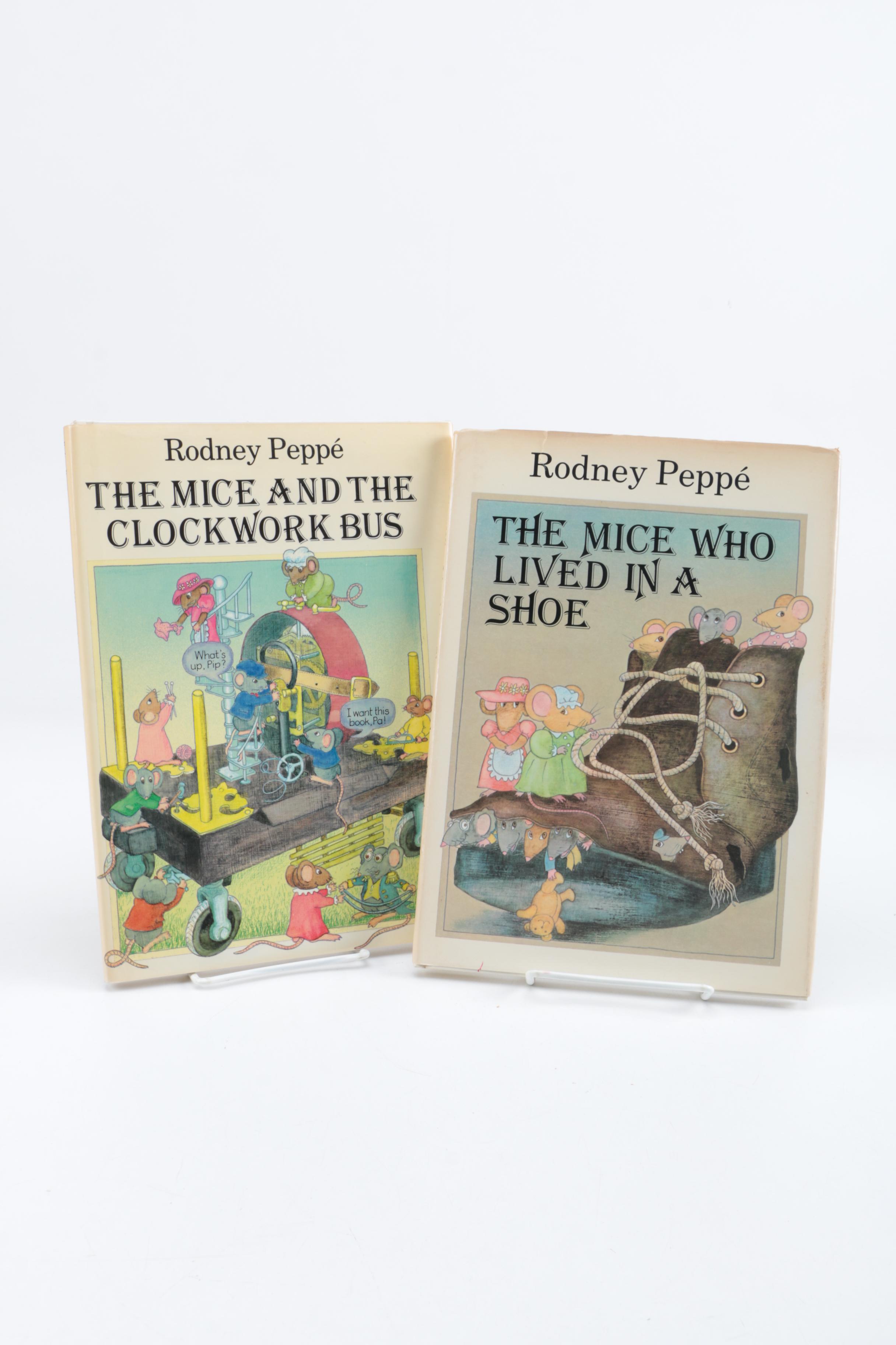 Pair of First American Edition Rodney Peppé Books