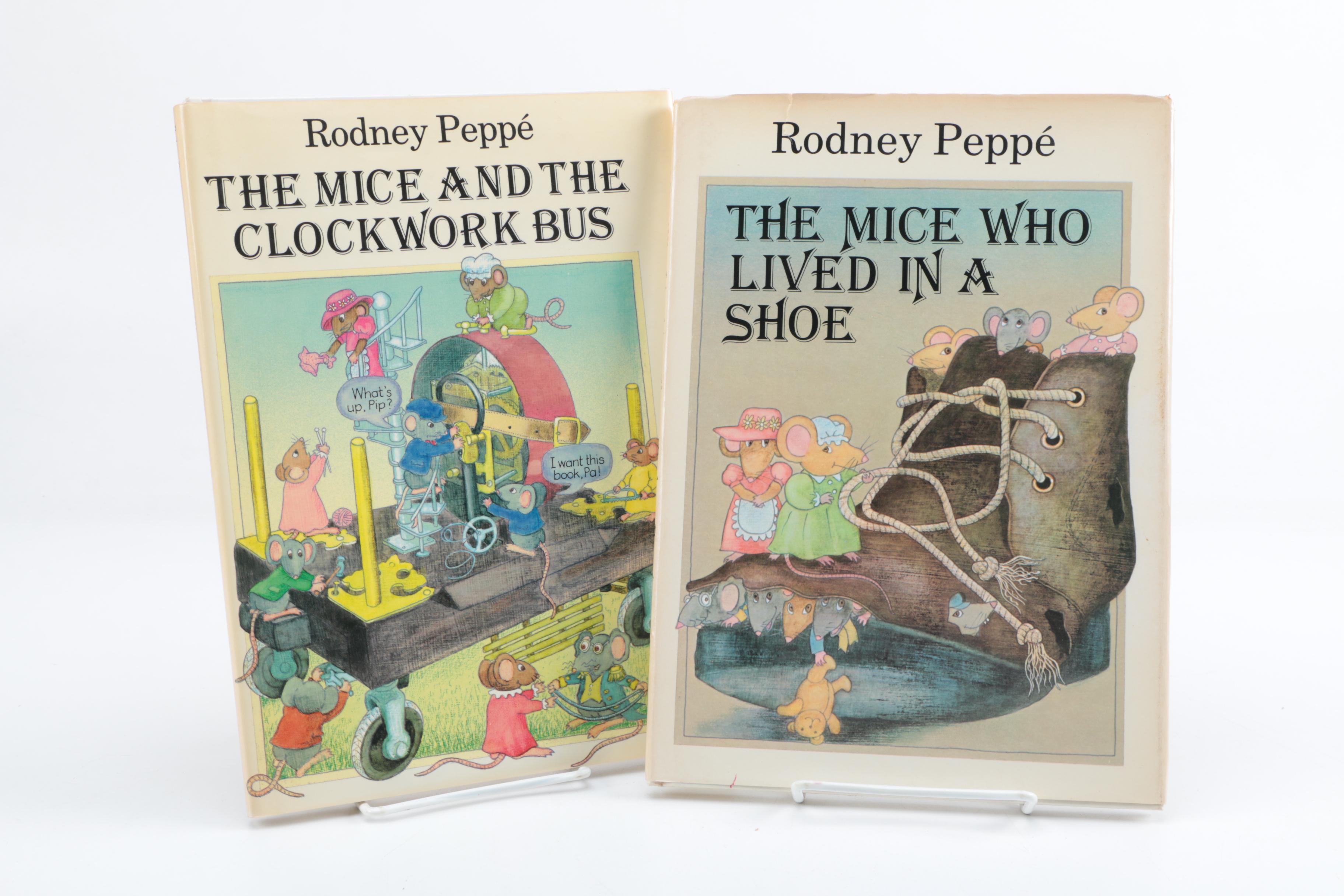 Pair of First American Edition Rodney Peppé Books