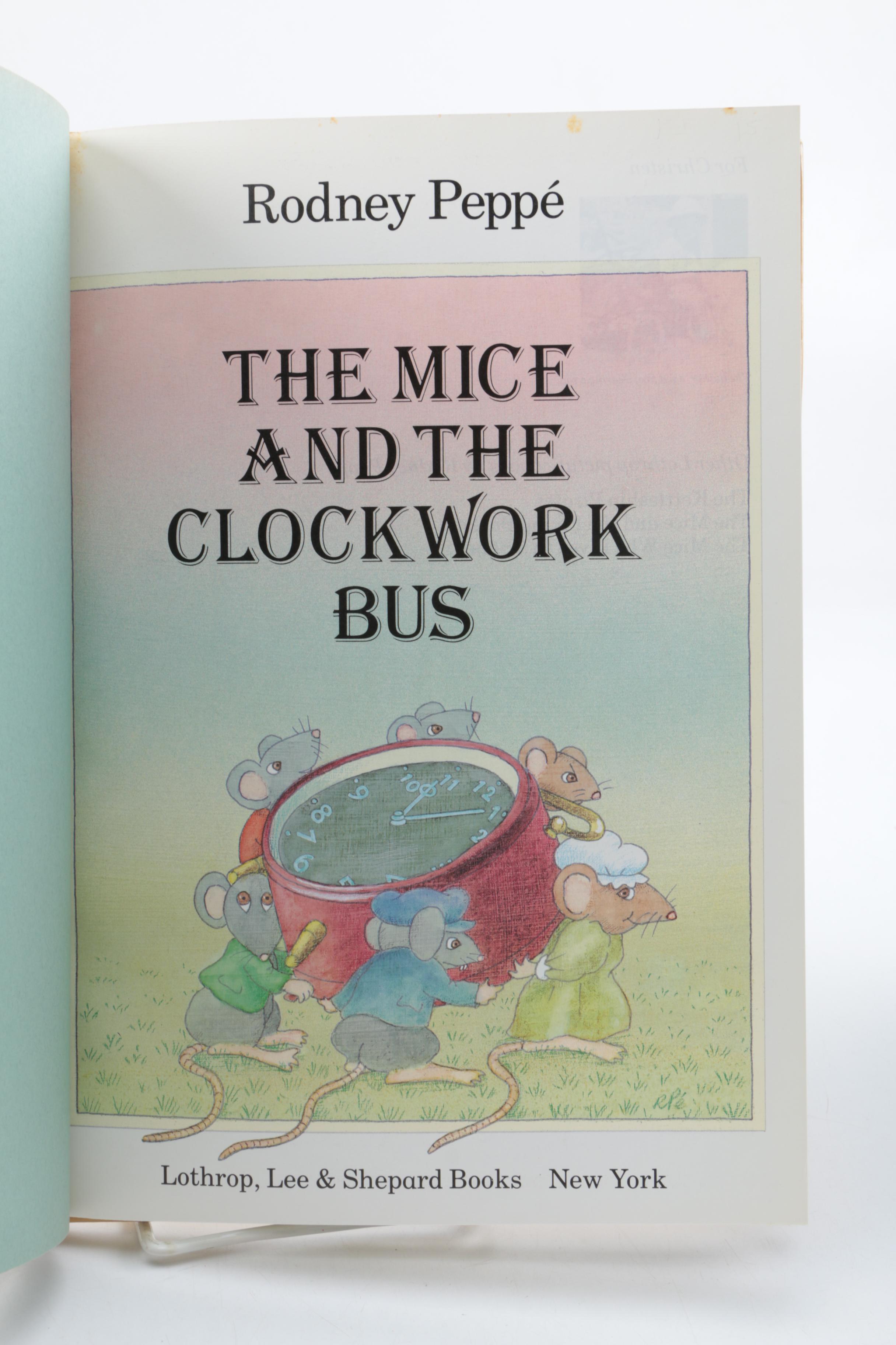 Pair of First American Edition Rodney Peppé Books