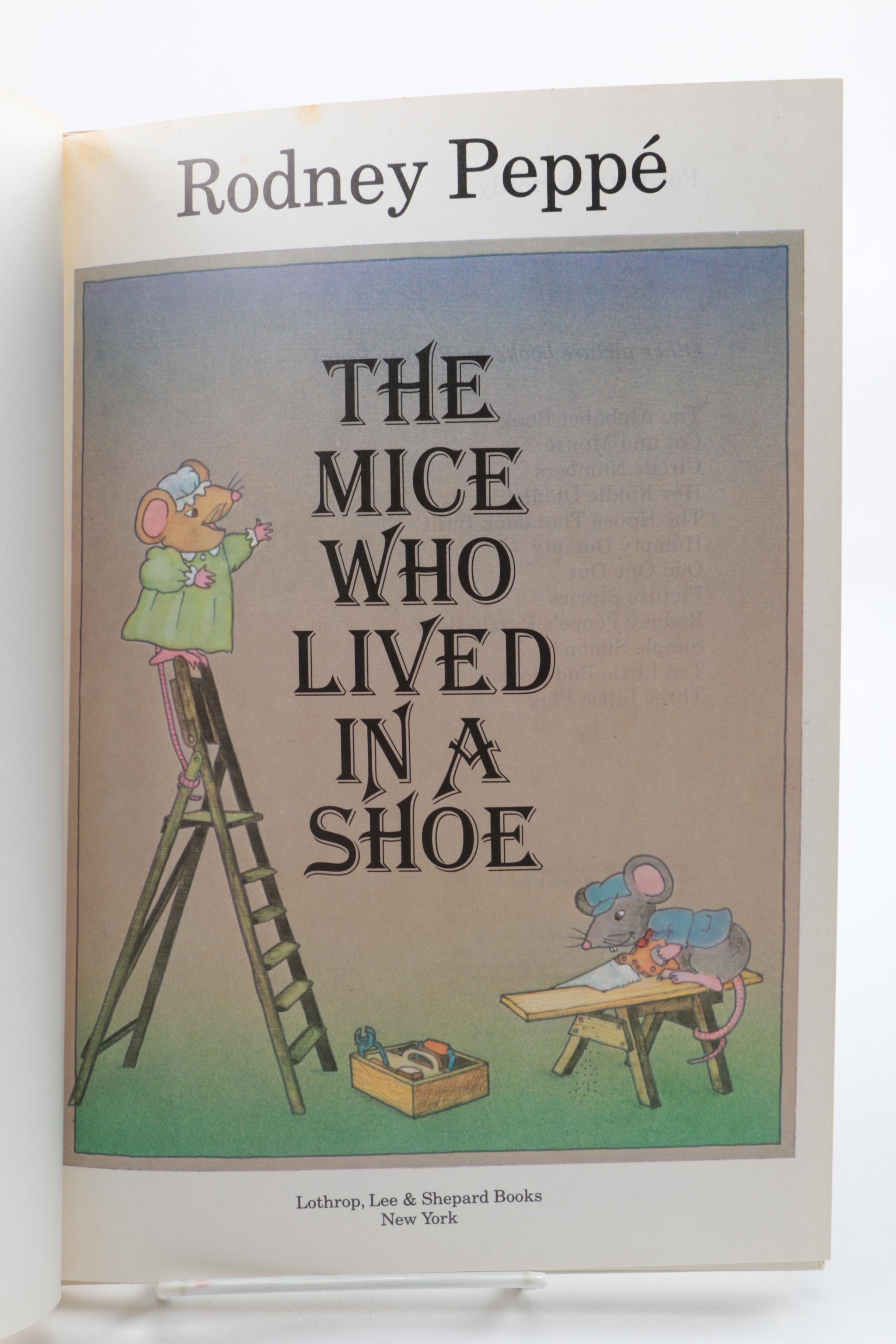 Pair of First American Edition Rodney Peppé Books