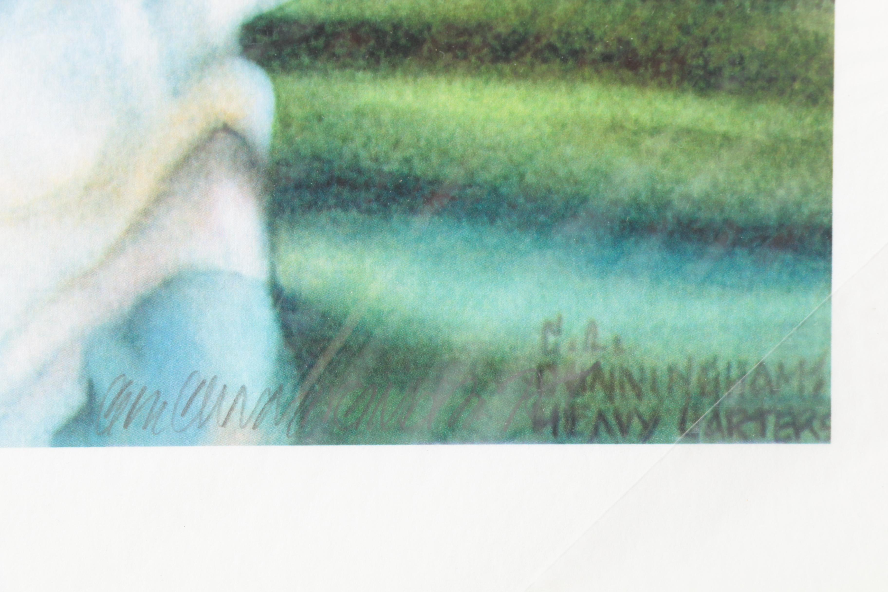 Pair of C.L. Cunningham Limited Edition Giclees on Paper