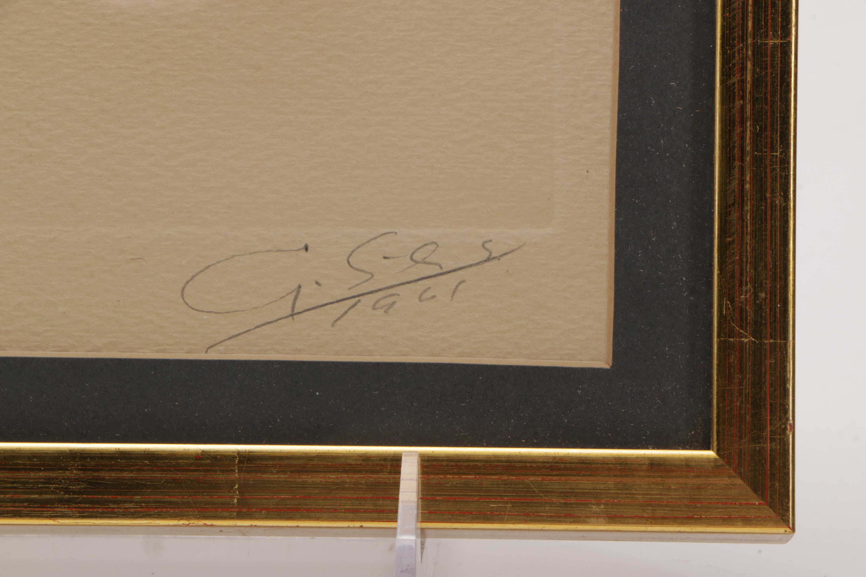 Guillermo Silva Santamaria Set of Two Intaglios on Paper of Jousters on Horseback