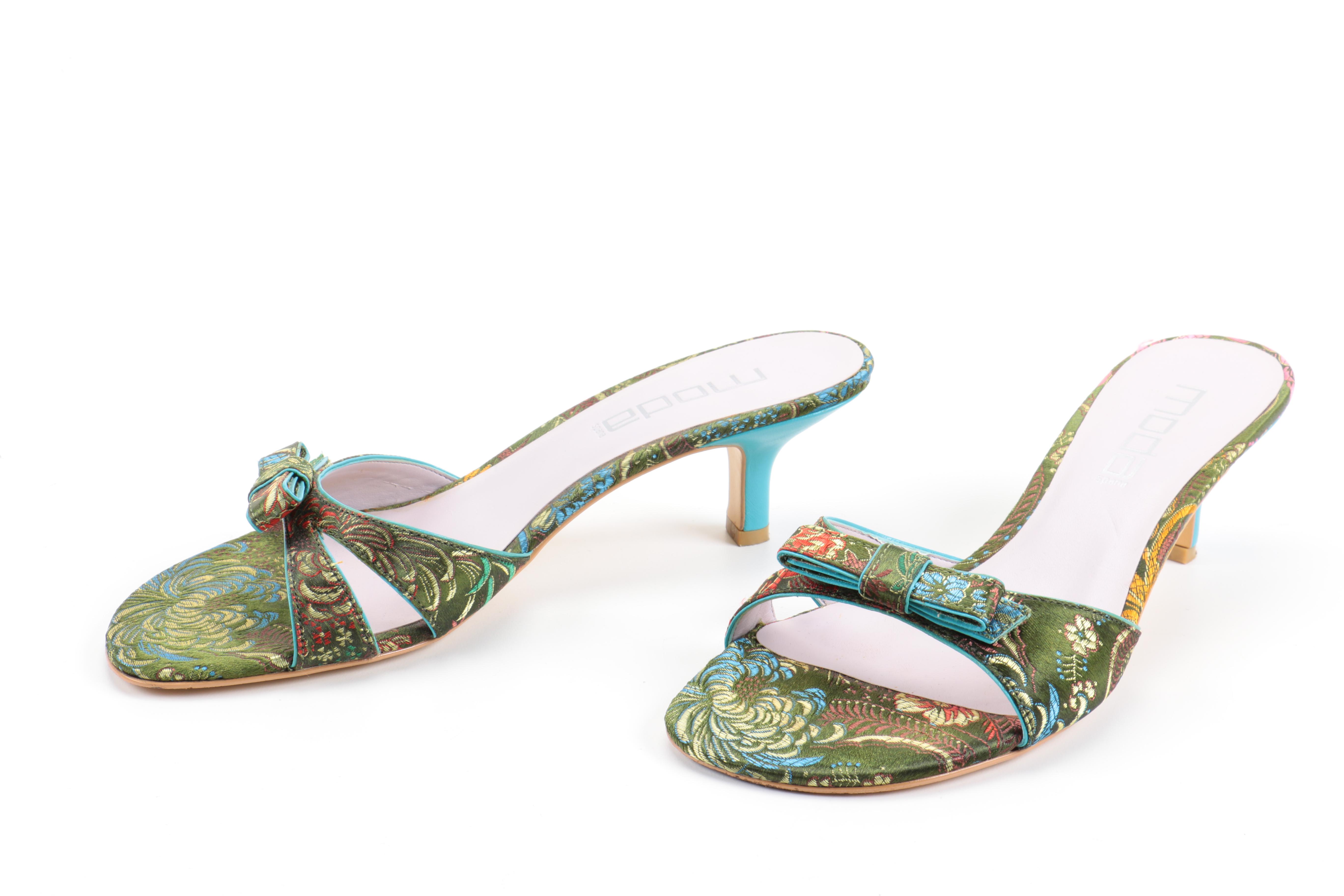 Patterned and Brocade Heels Including Ed Hardy