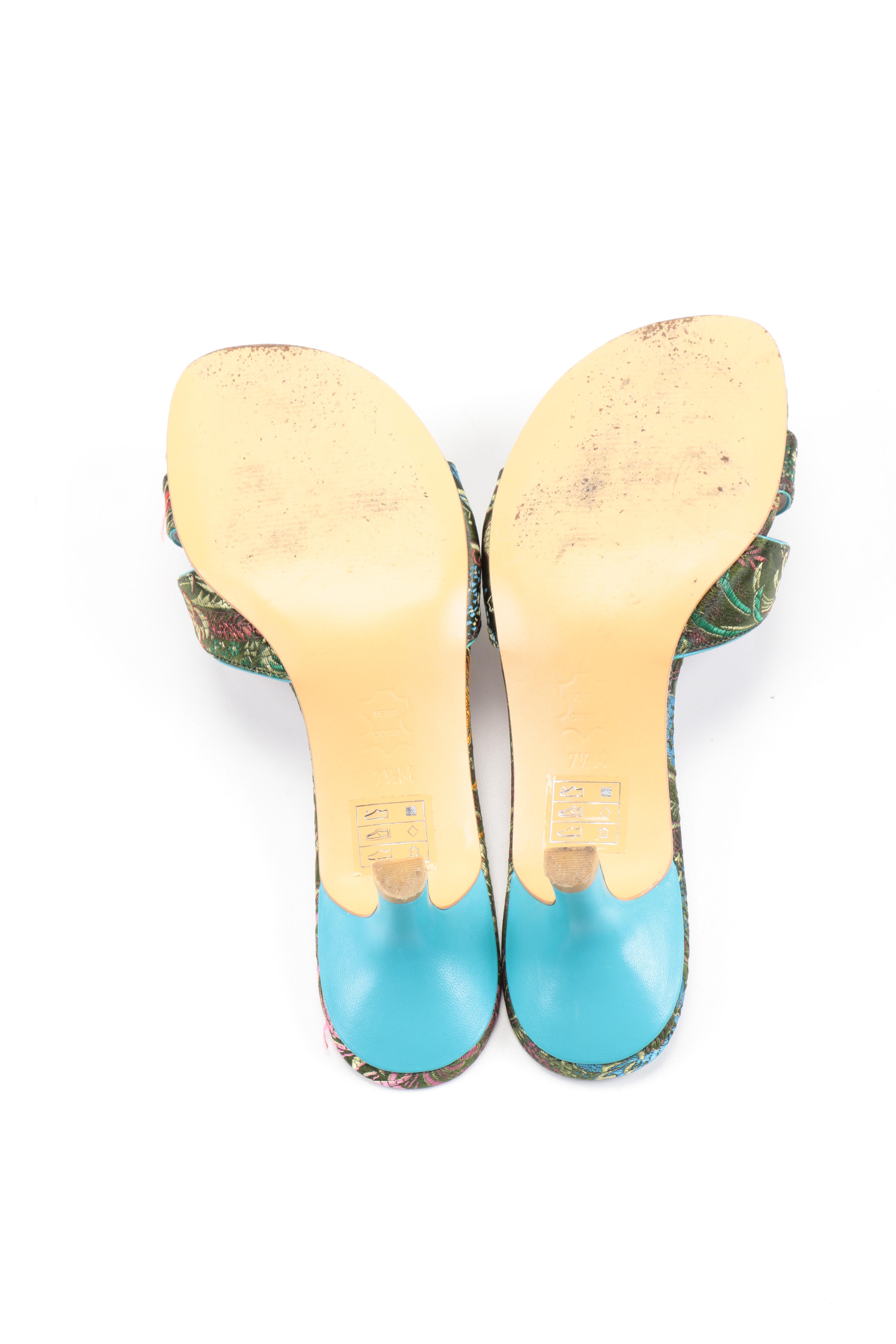 Patterned and Brocade Heels Including Ed Hardy