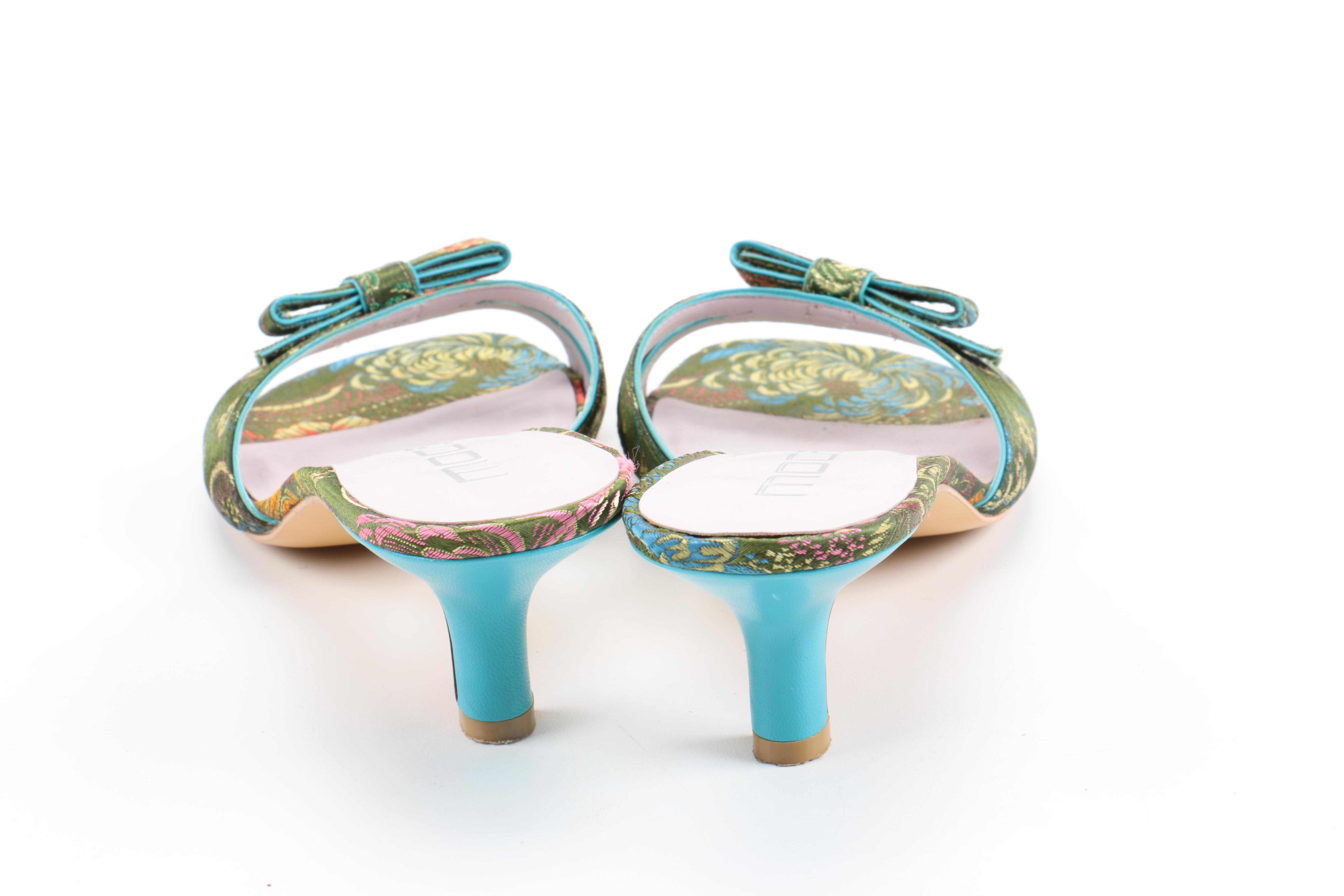 Patterned and Brocade Heels Including Ed Hardy