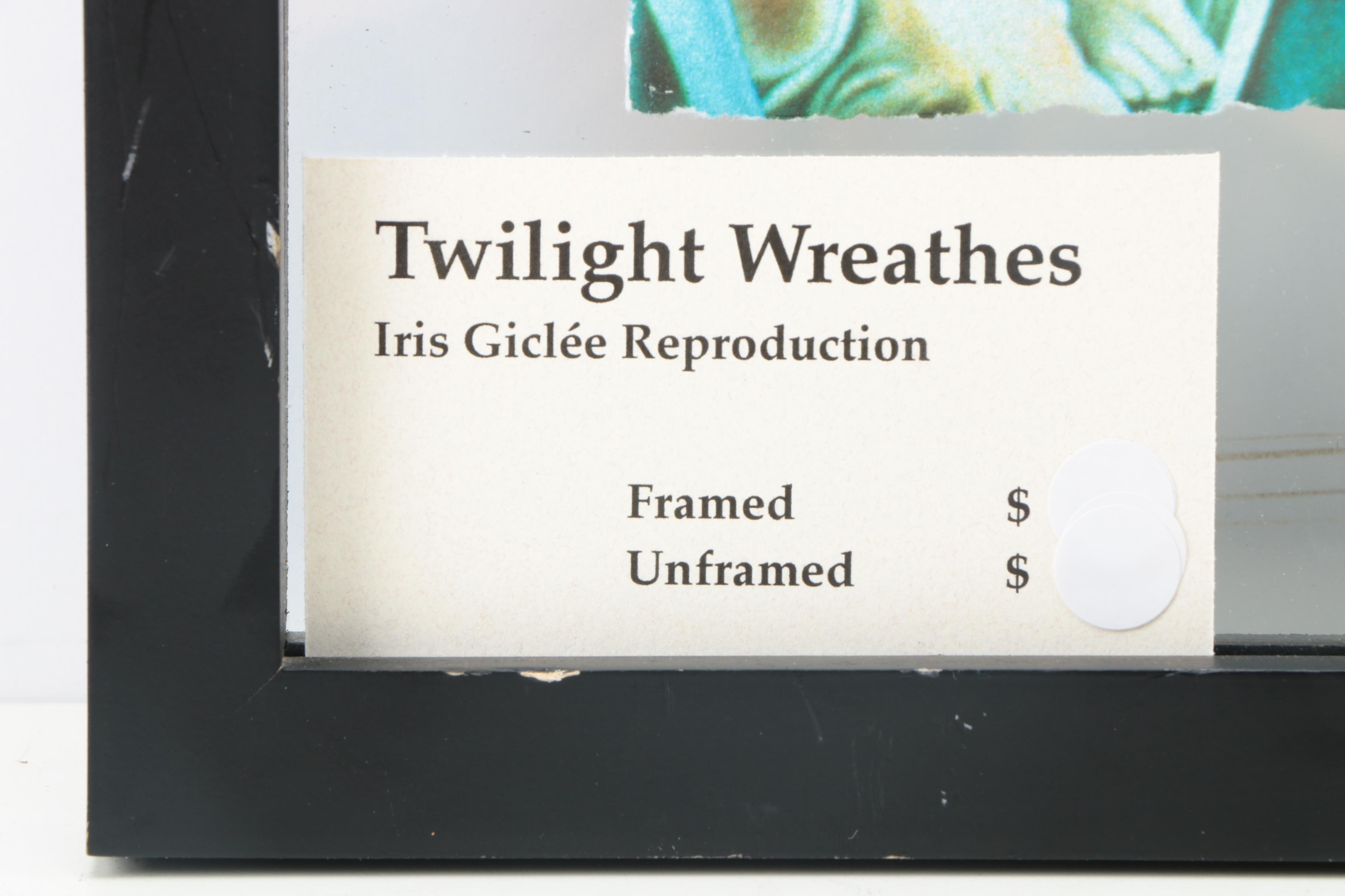 C.L. Cunningham Giclee Print on Paper "Twilight Wreathes"