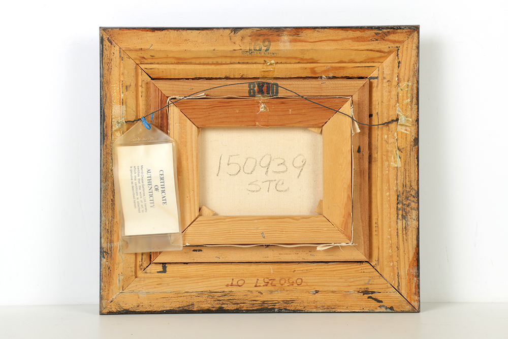 Girard Oil Painting on Canvas "Farm Scene"