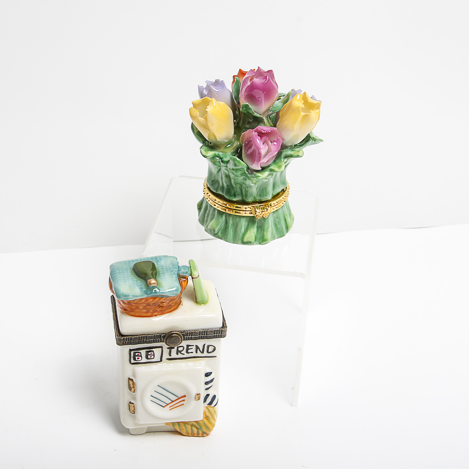 Selection of Trinket Boxes and Figurines