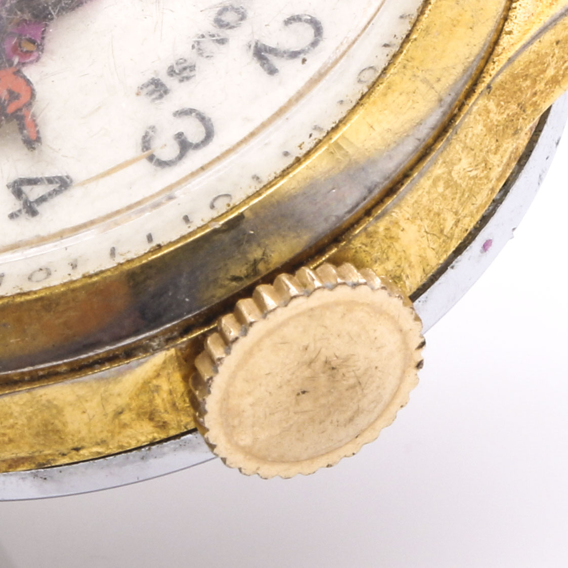 Walt Disney Minnie Mouse Gold Tone Watch