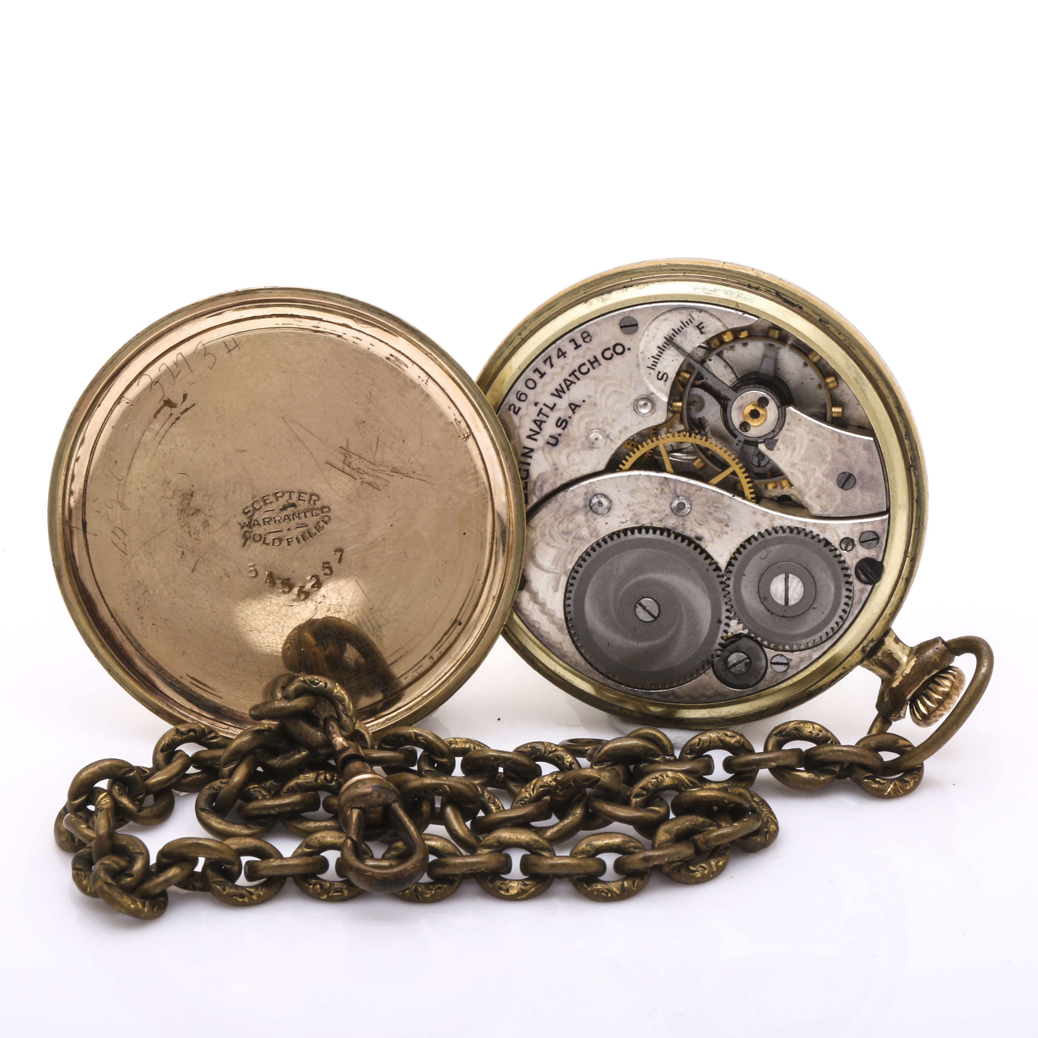 Gold Filled Elgin Pocket Watches