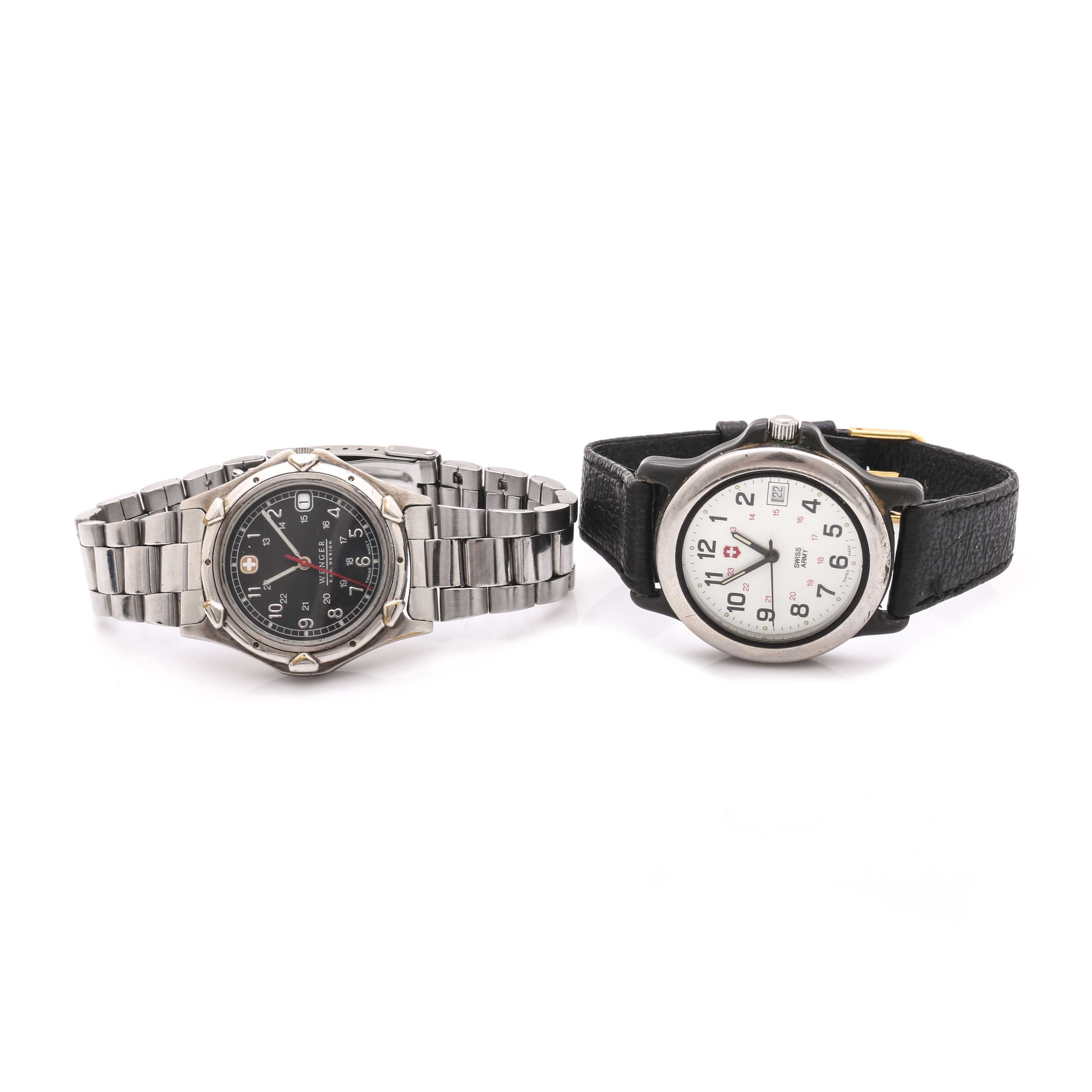 Stainless Steel Swiss Army and Wenger Watches