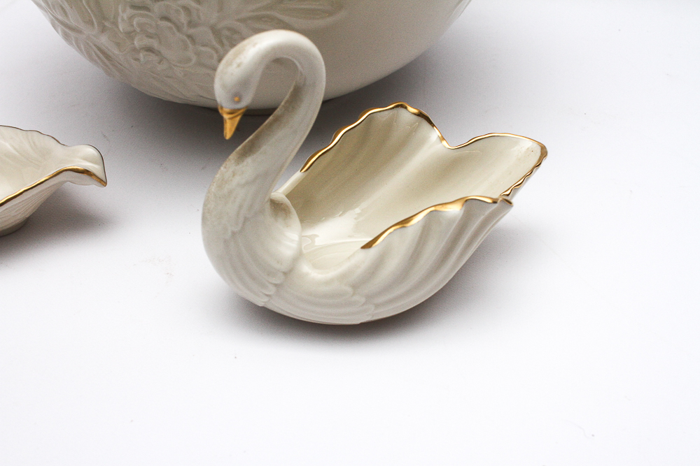 Vintage Lenox Porcelain Featuring "Rosebud"