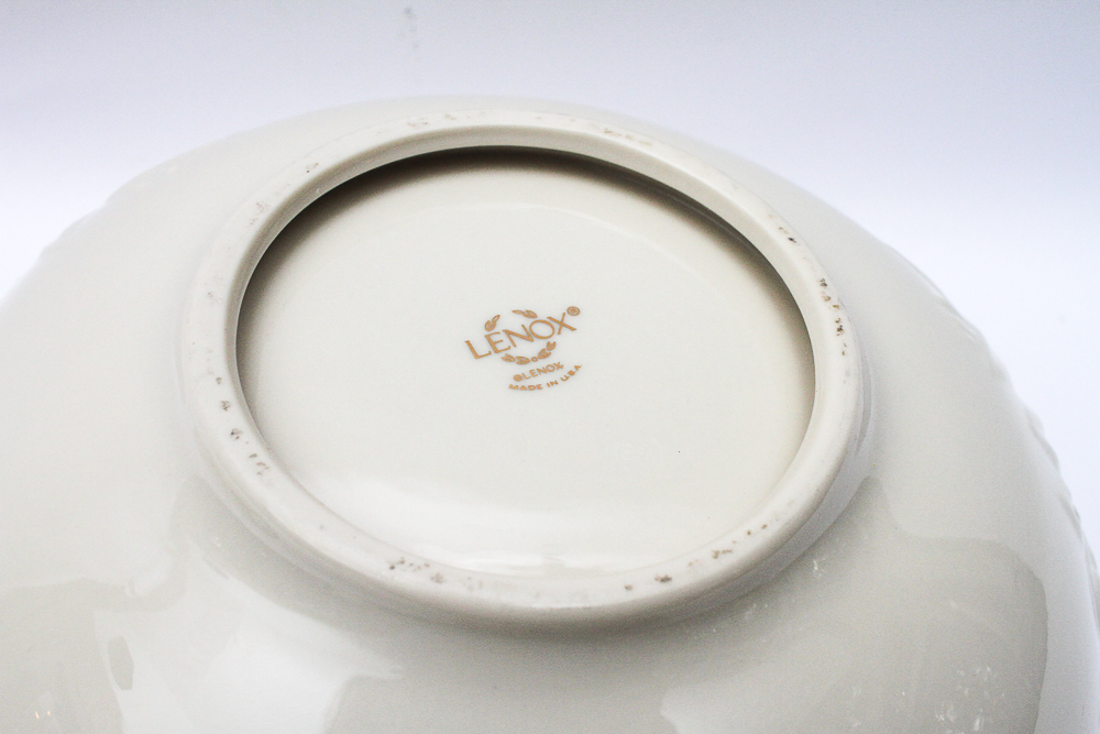 Vintage Lenox Porcelain Featuring "Rosebud"