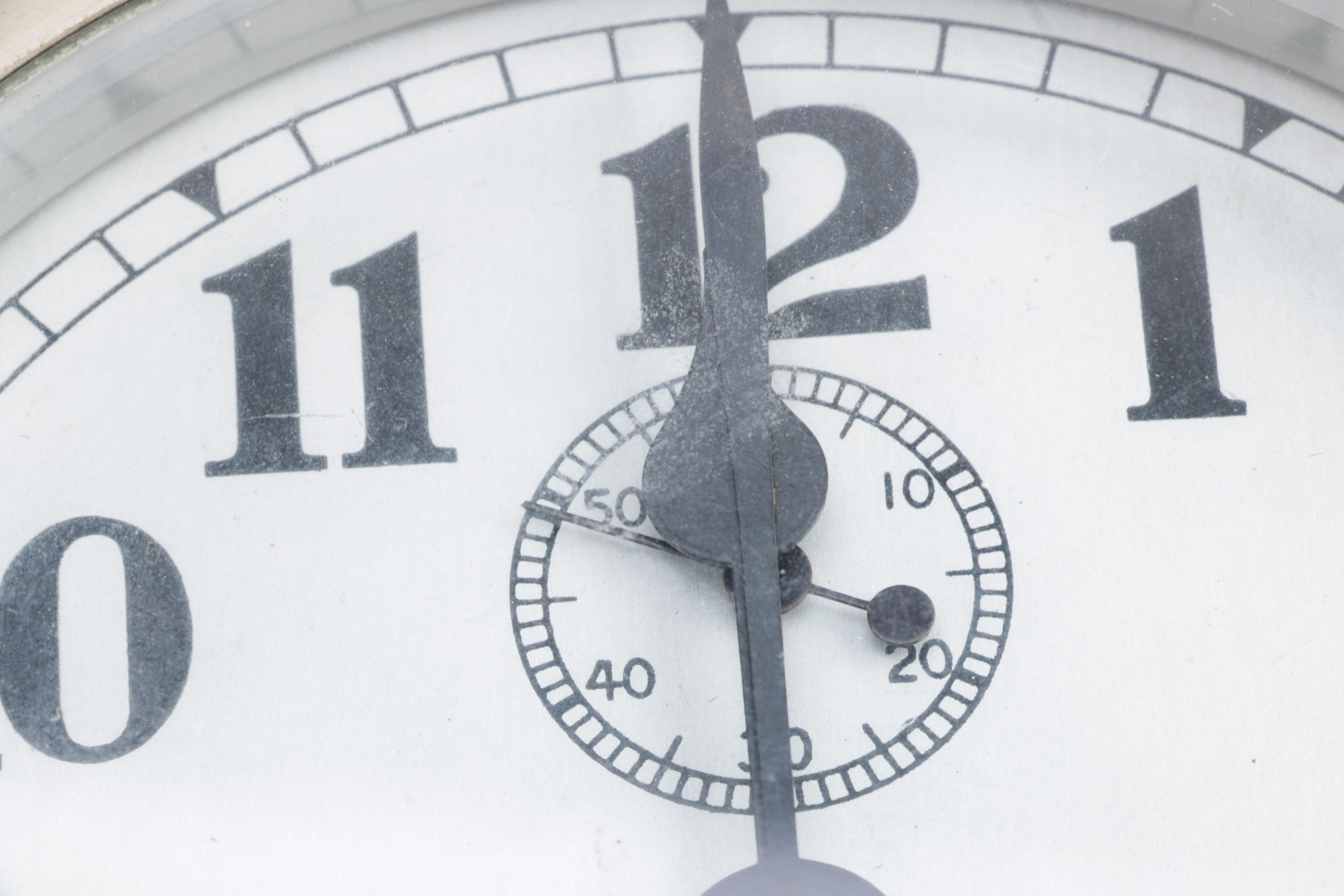 Japanese Vintage Naval Ship's Clock