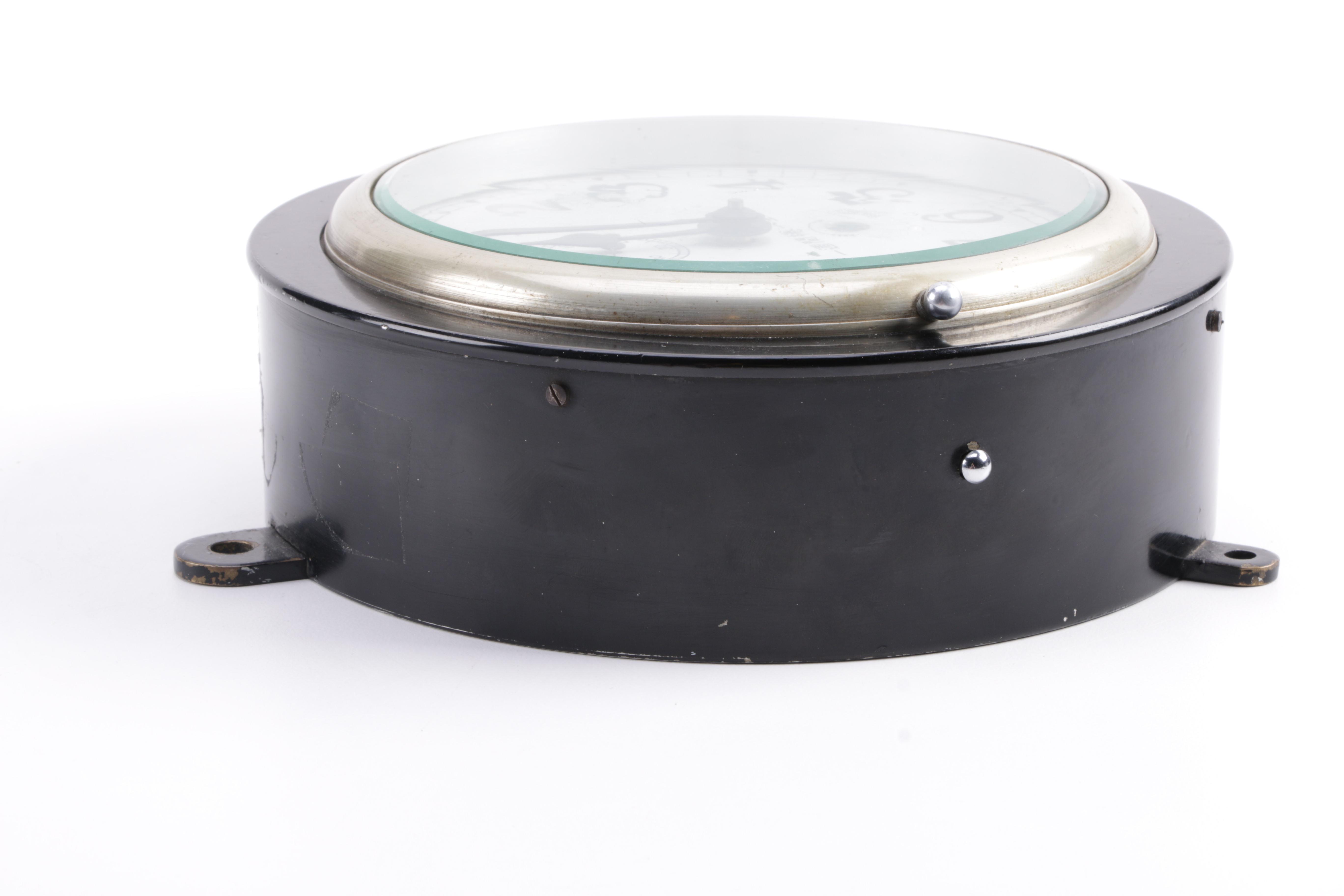 Japanese Vintage Naval Ship's Clock