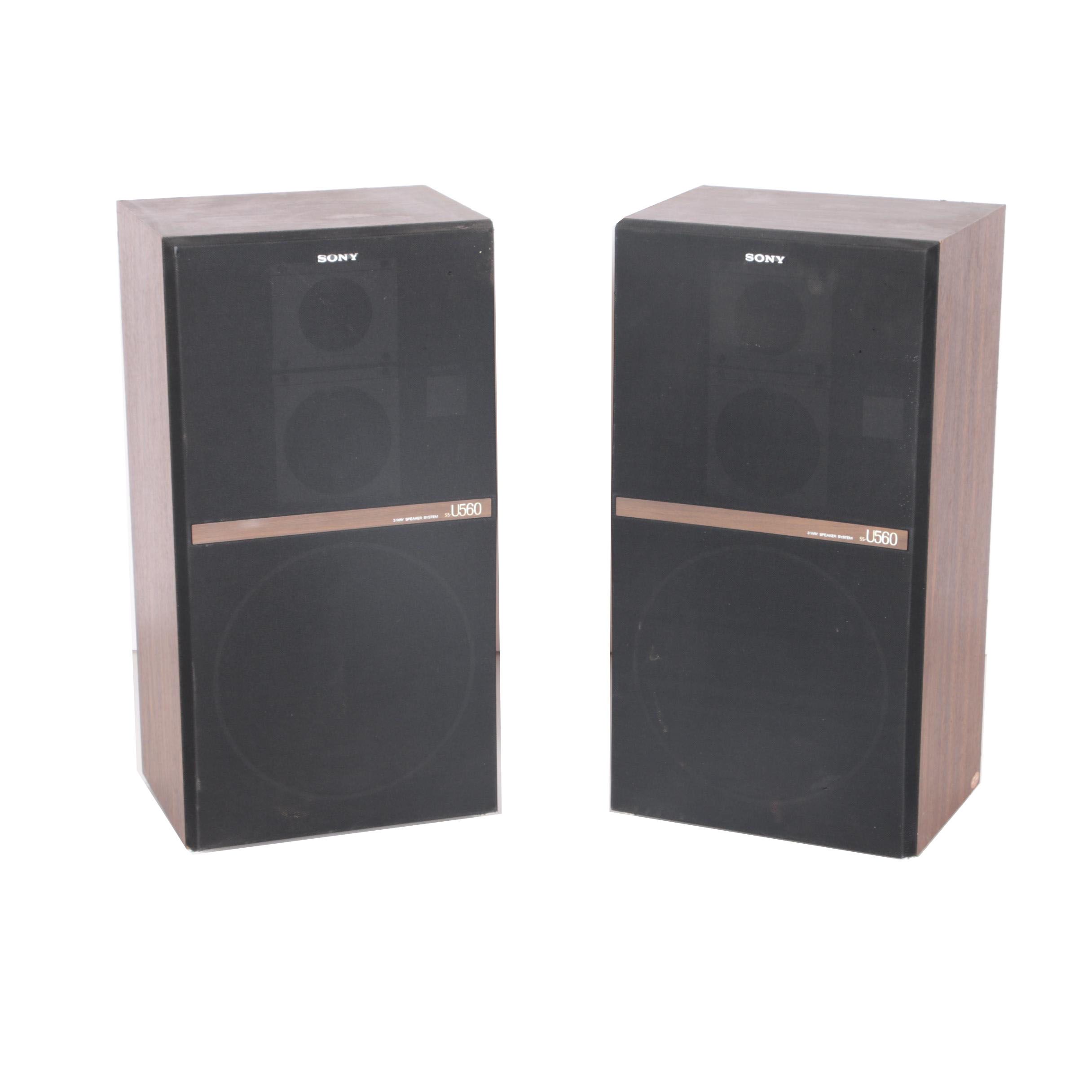 Sony 3-Way Speakers