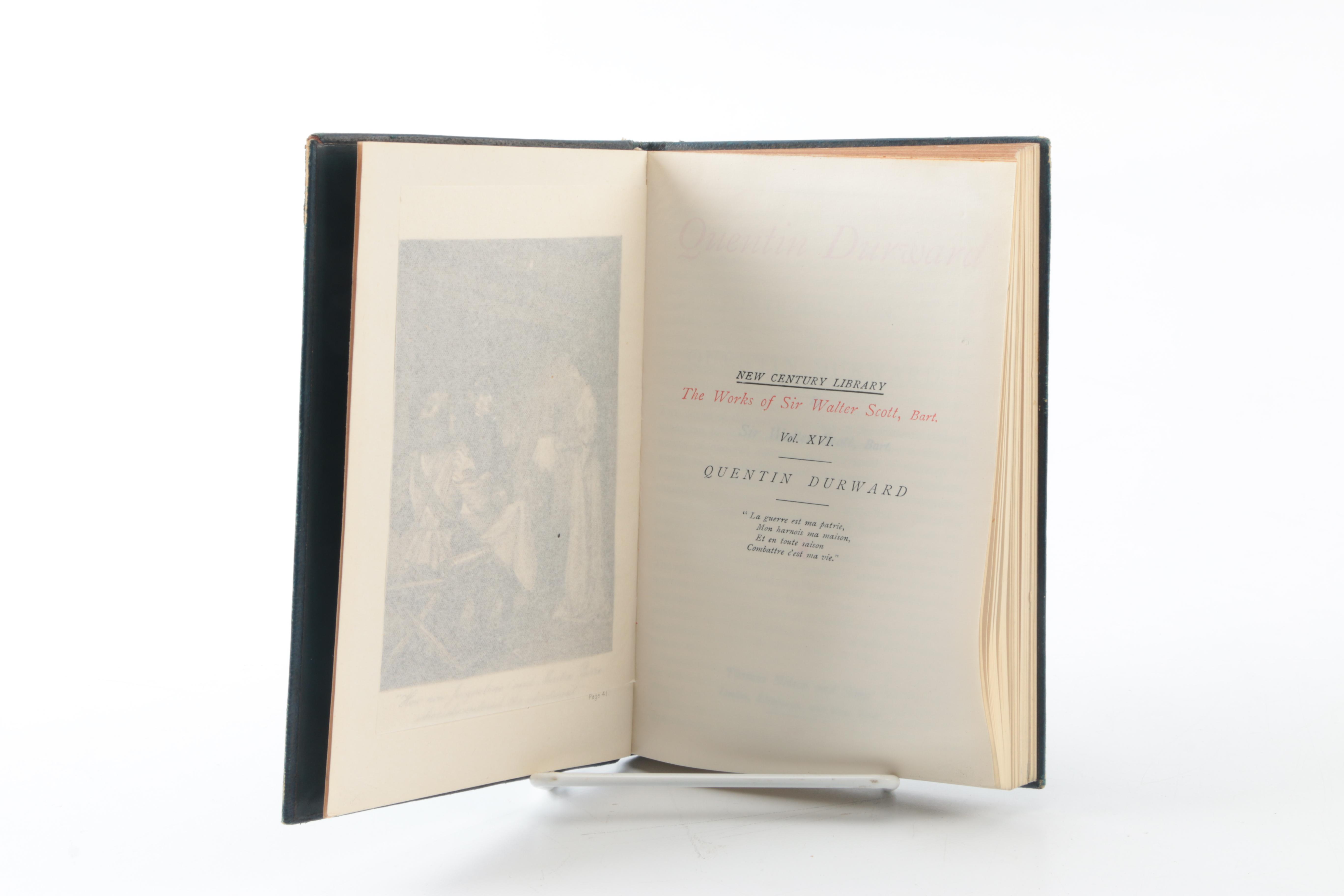 New Century Library Reprinted Editions of Works by Sir Walter Scott