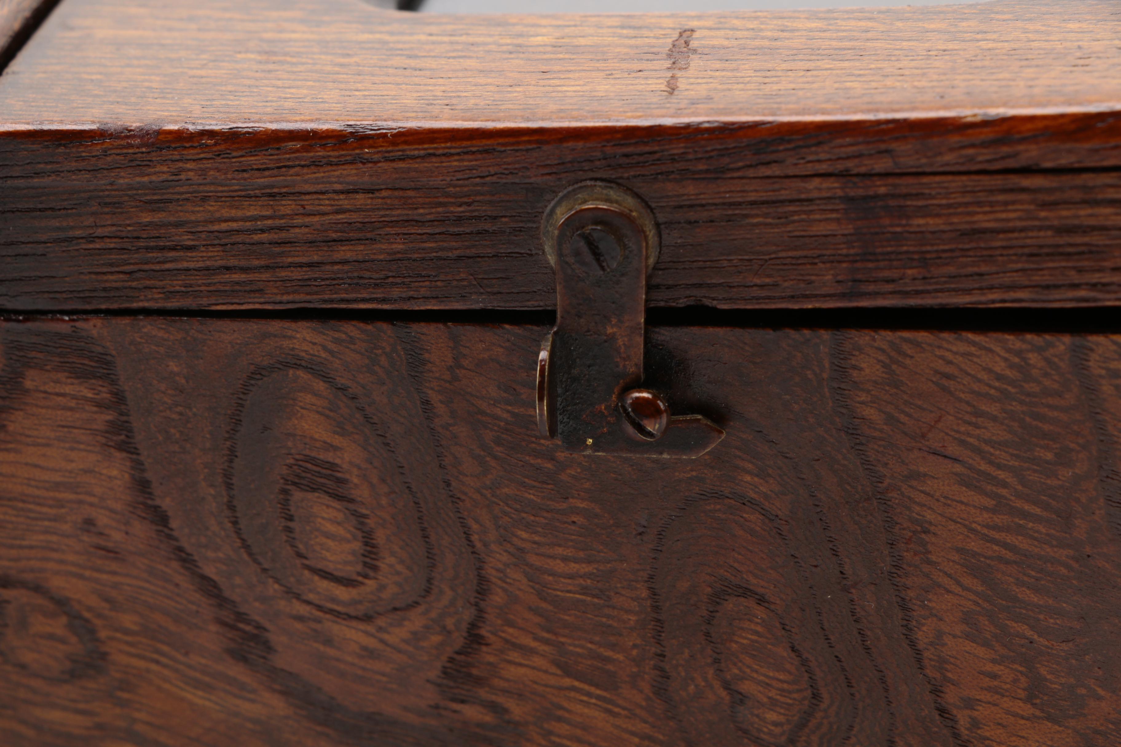 Antique Japanese Regulator Style Clock