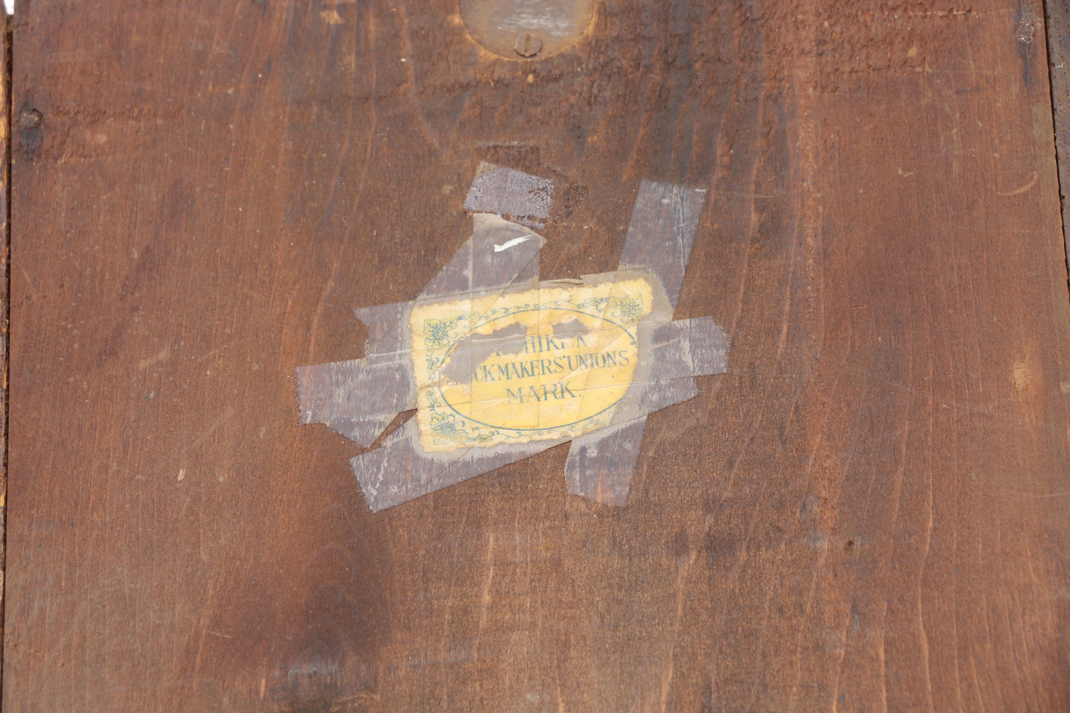 Antique Japanese Regulator Style Clock