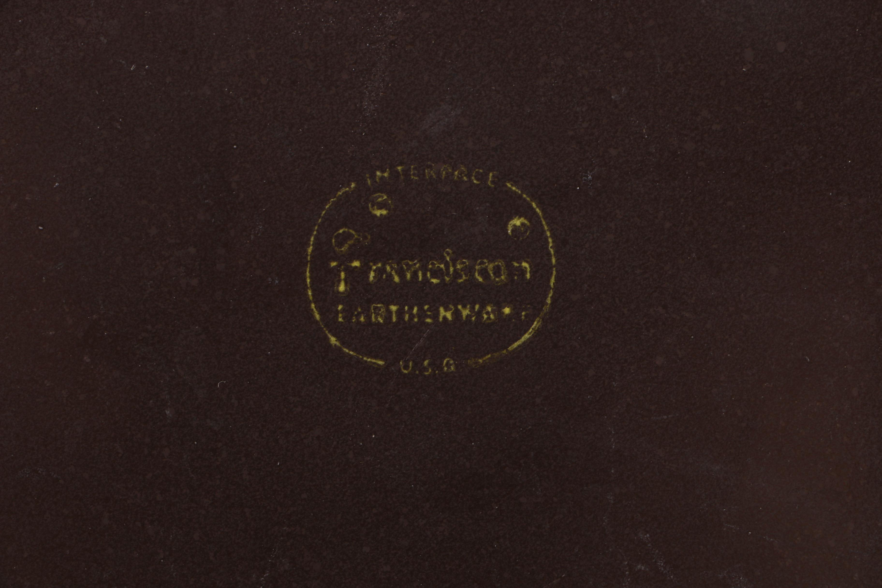 Franciscan Earthenware "Madeira" Dinnerware