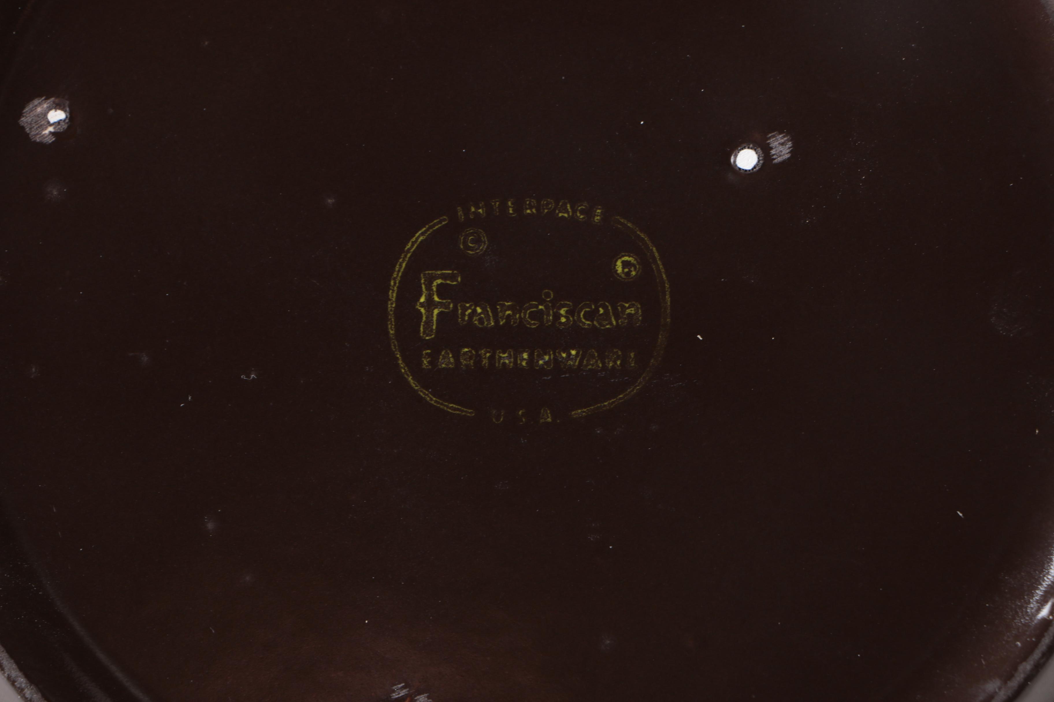 Franciscan Earthenware "Madeira" Dinnerware