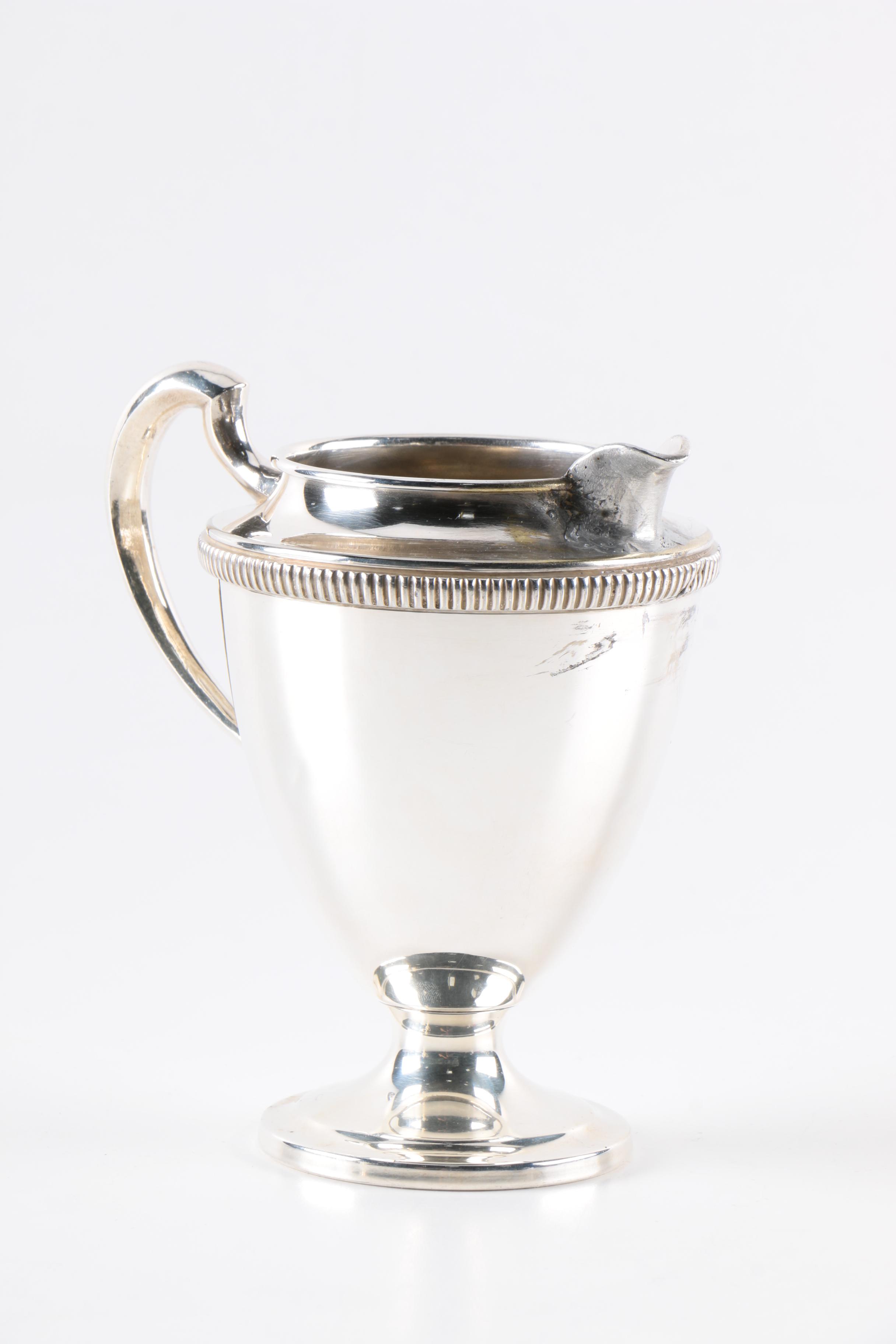 World War II Era Friedman Silver Co. Silver Plated Serving Pieces