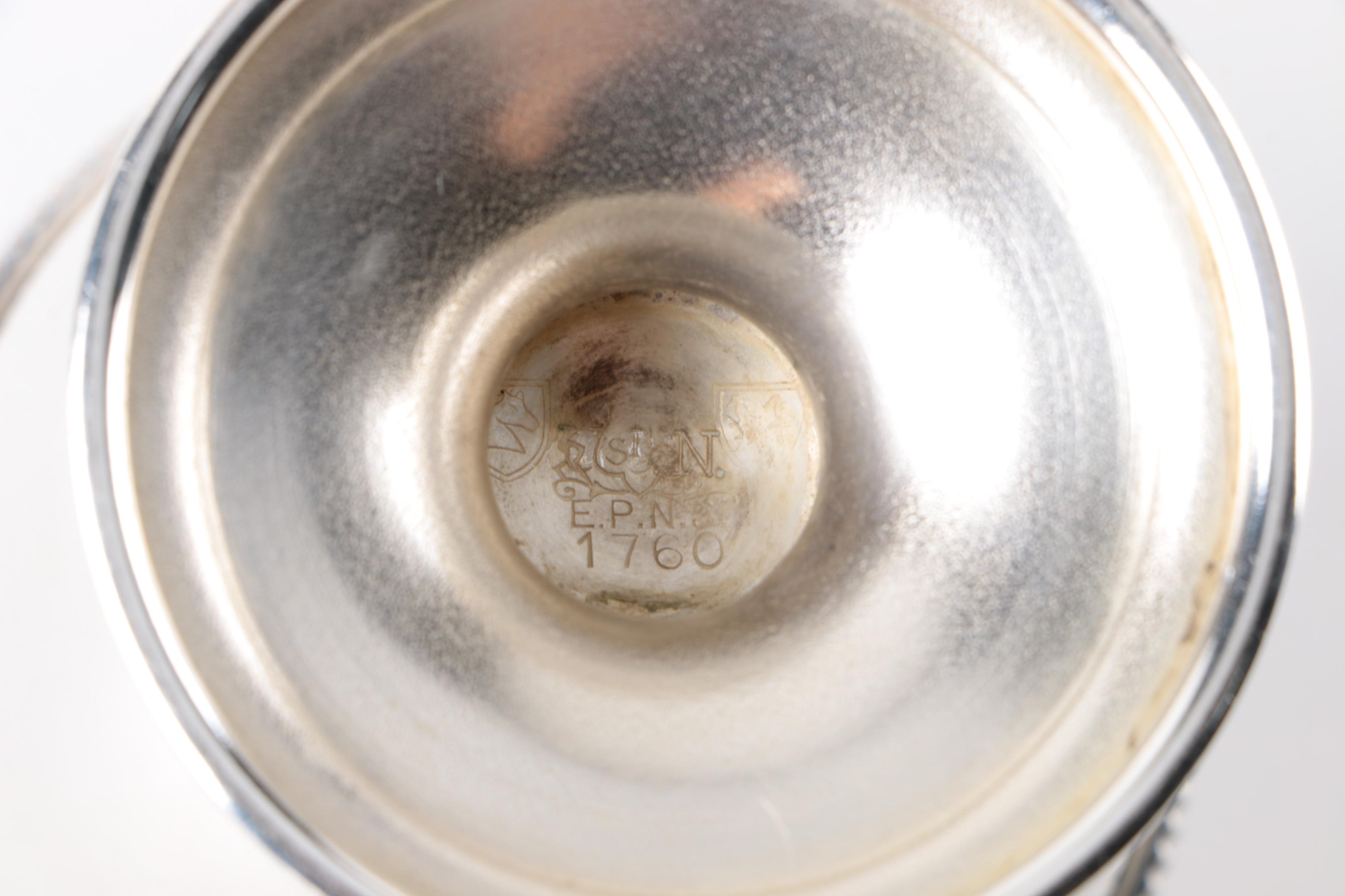 World War II Era Friedman Silver Co. Silver Plated Serving Pieces