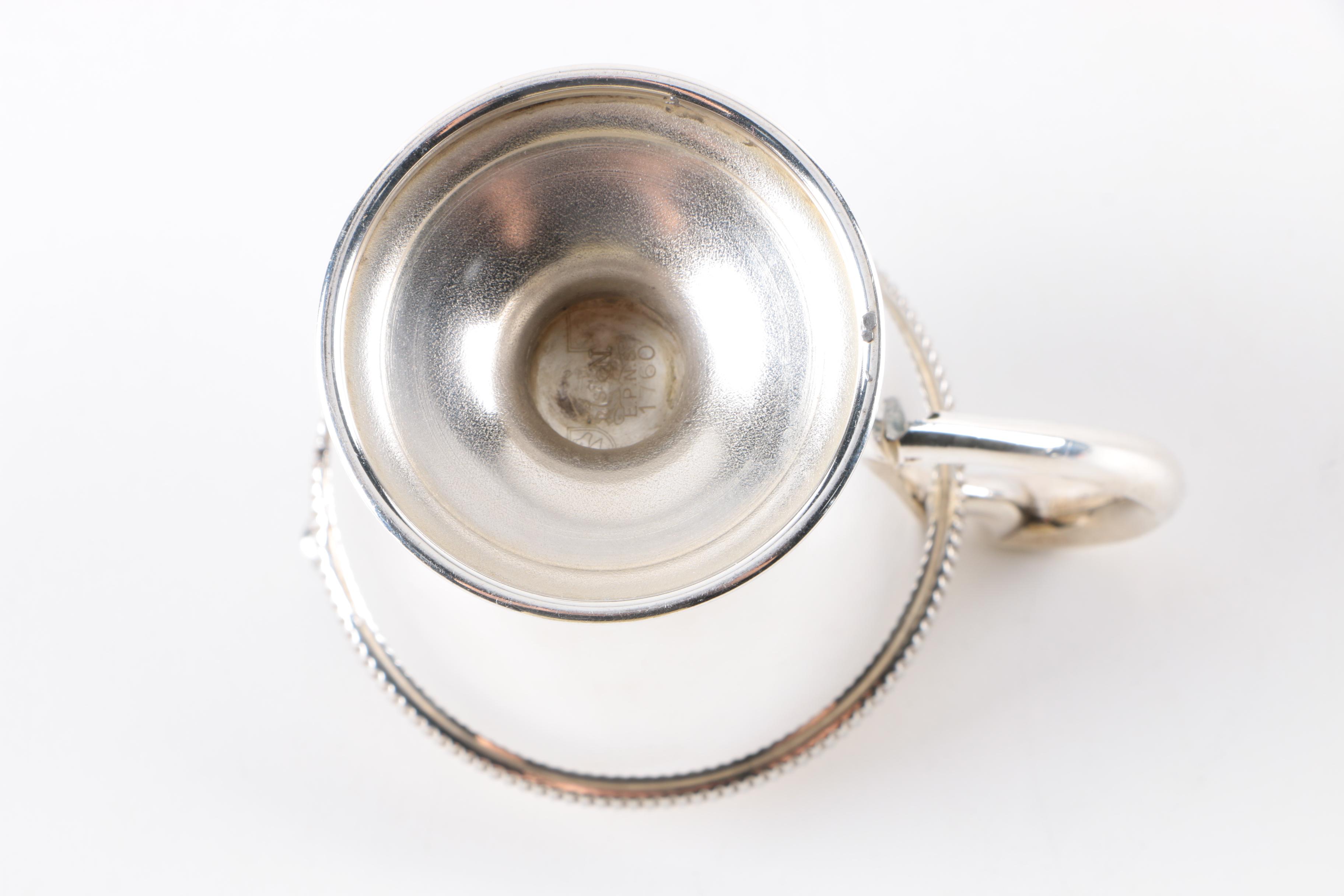 World War II Era Friedman Silver Co. Silver Plated Serving Pieces