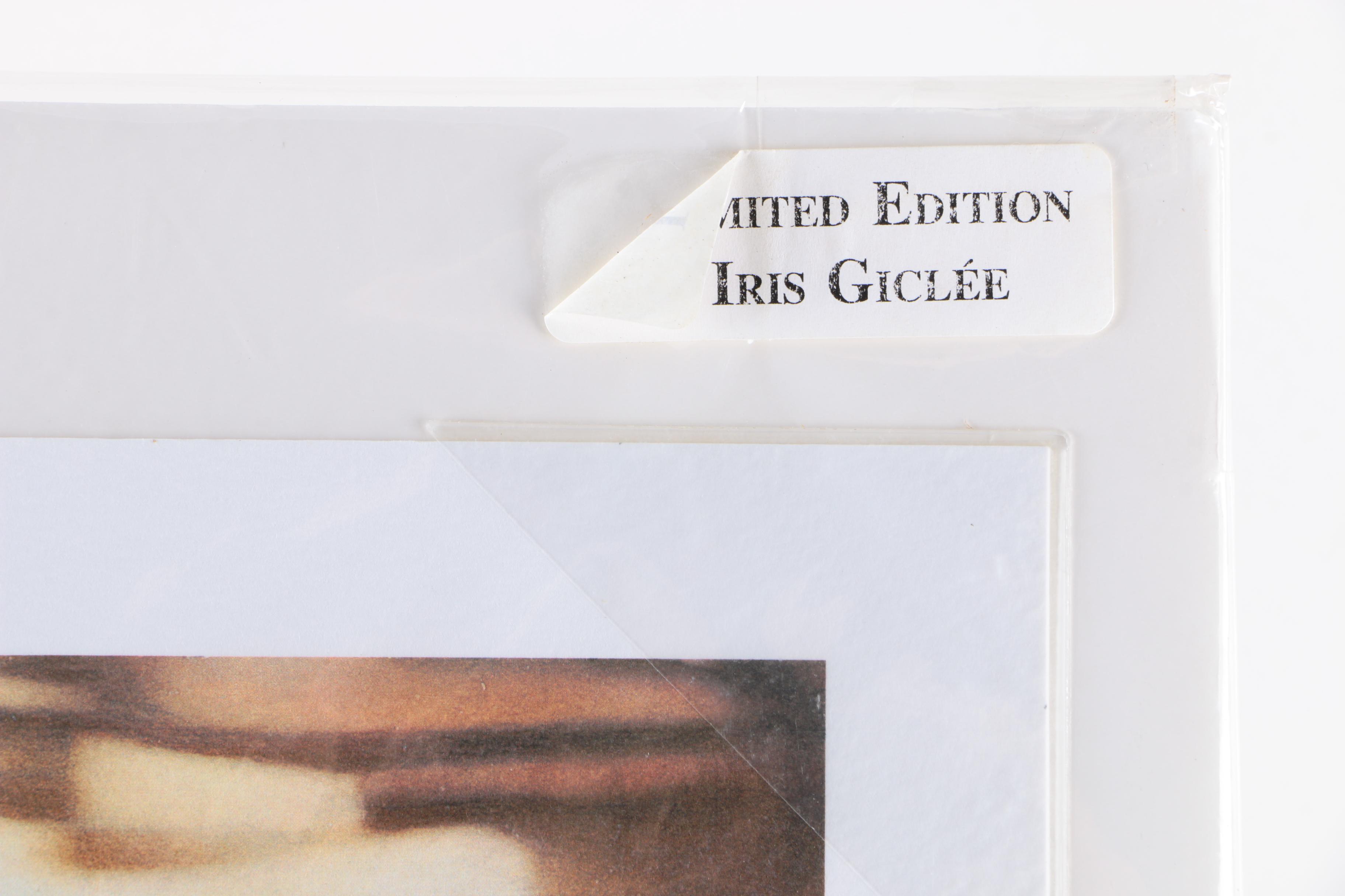 C.L. Cunningham Limited Edition Giclee "Silent Commerce"