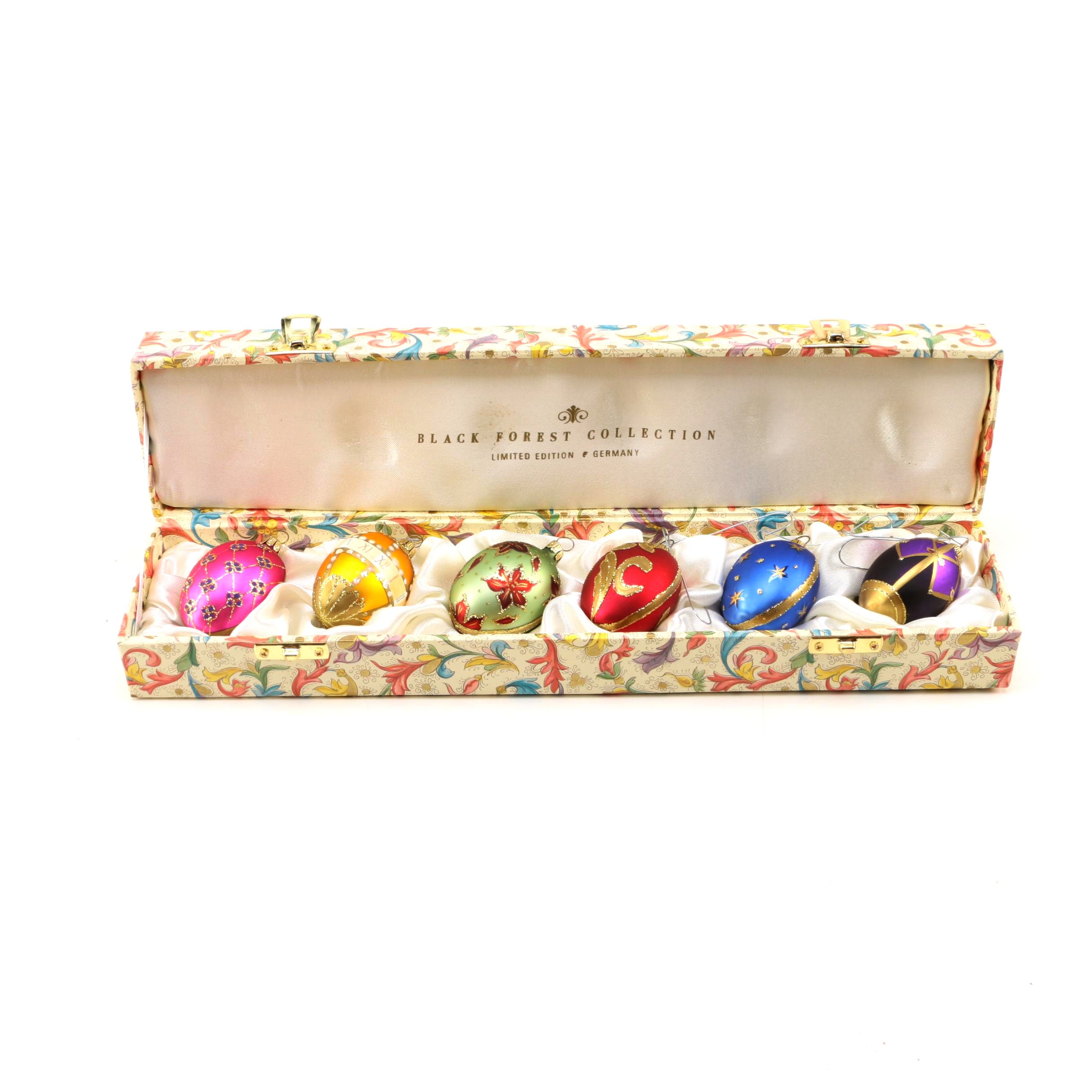 Black Forest Collection Of Egg Ornaments