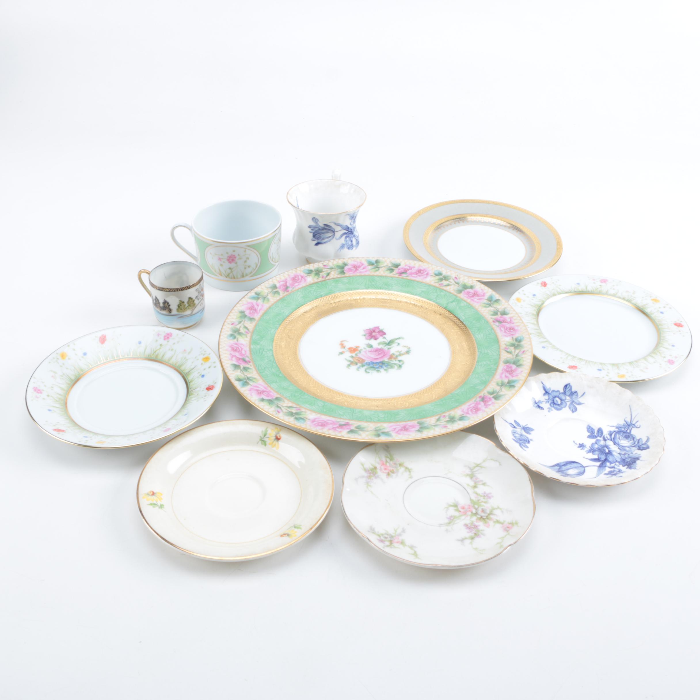 Porcelain Tableware Featuring Royal Albert