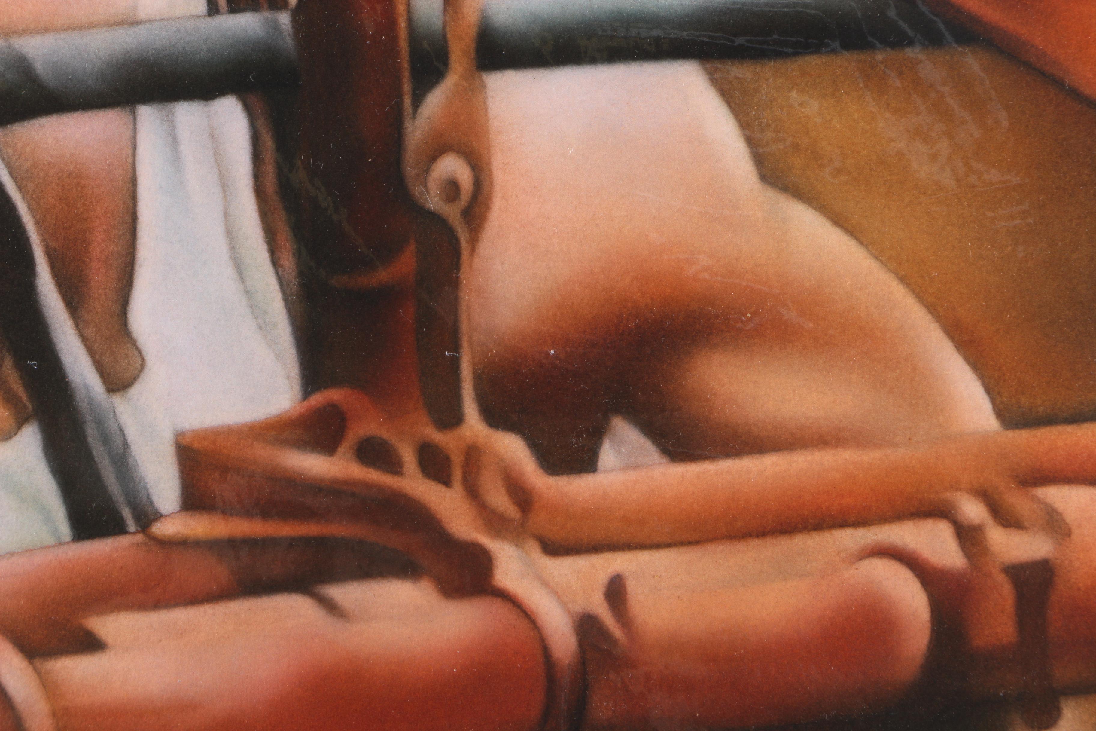 C.L. Cunningham Limited Edition Giclee Print "Hardnesses"